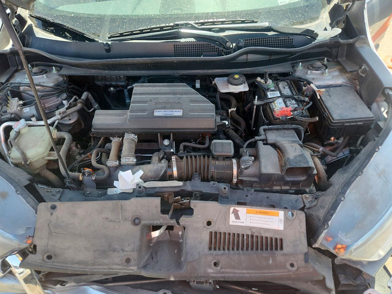 2019 Honda Cr-v Exl Silver vin: JHLRW2H83KX003659