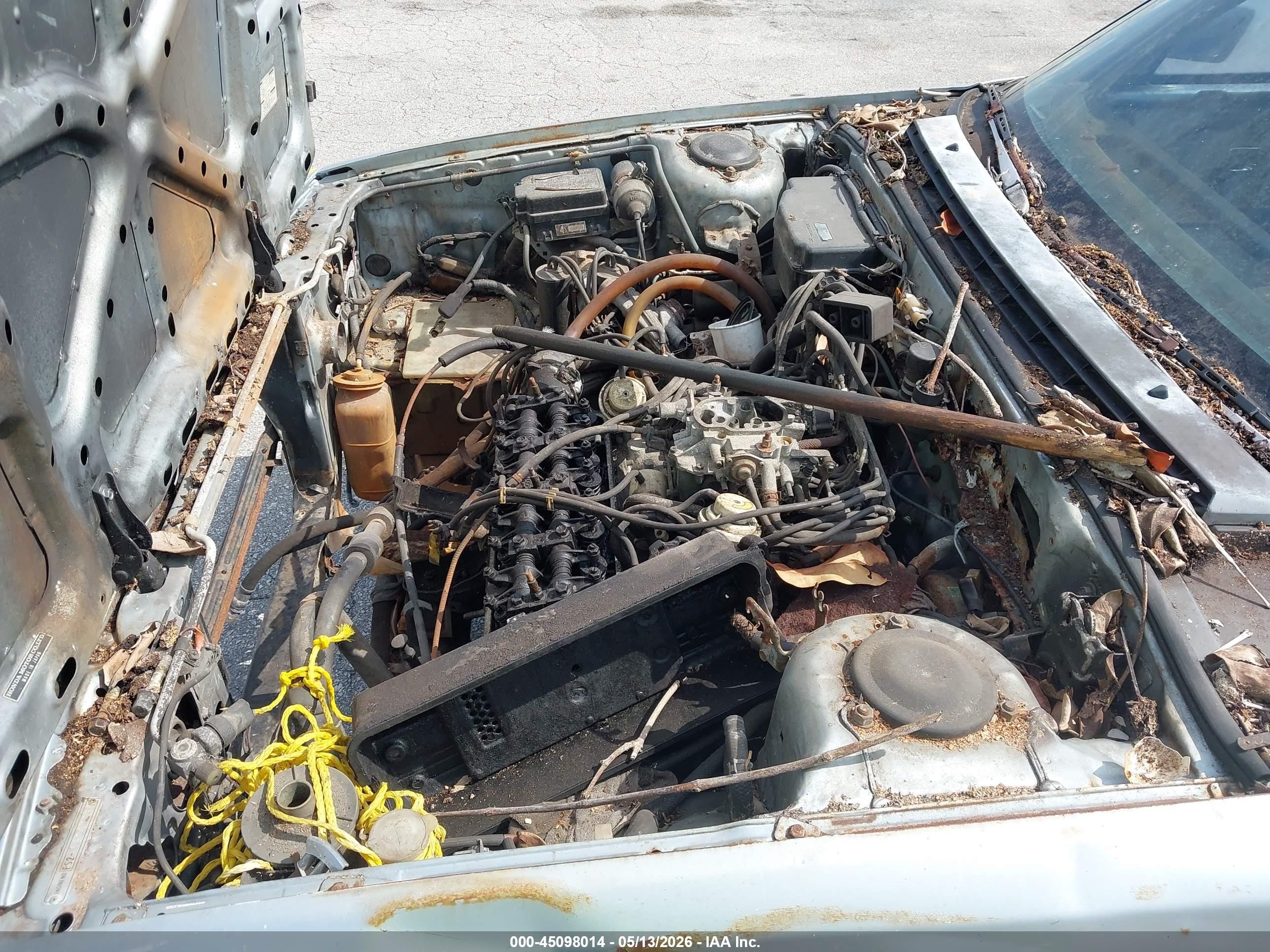 1984 Honda Accord 1800 Lx Silver vin: JHMAD7439EC113956