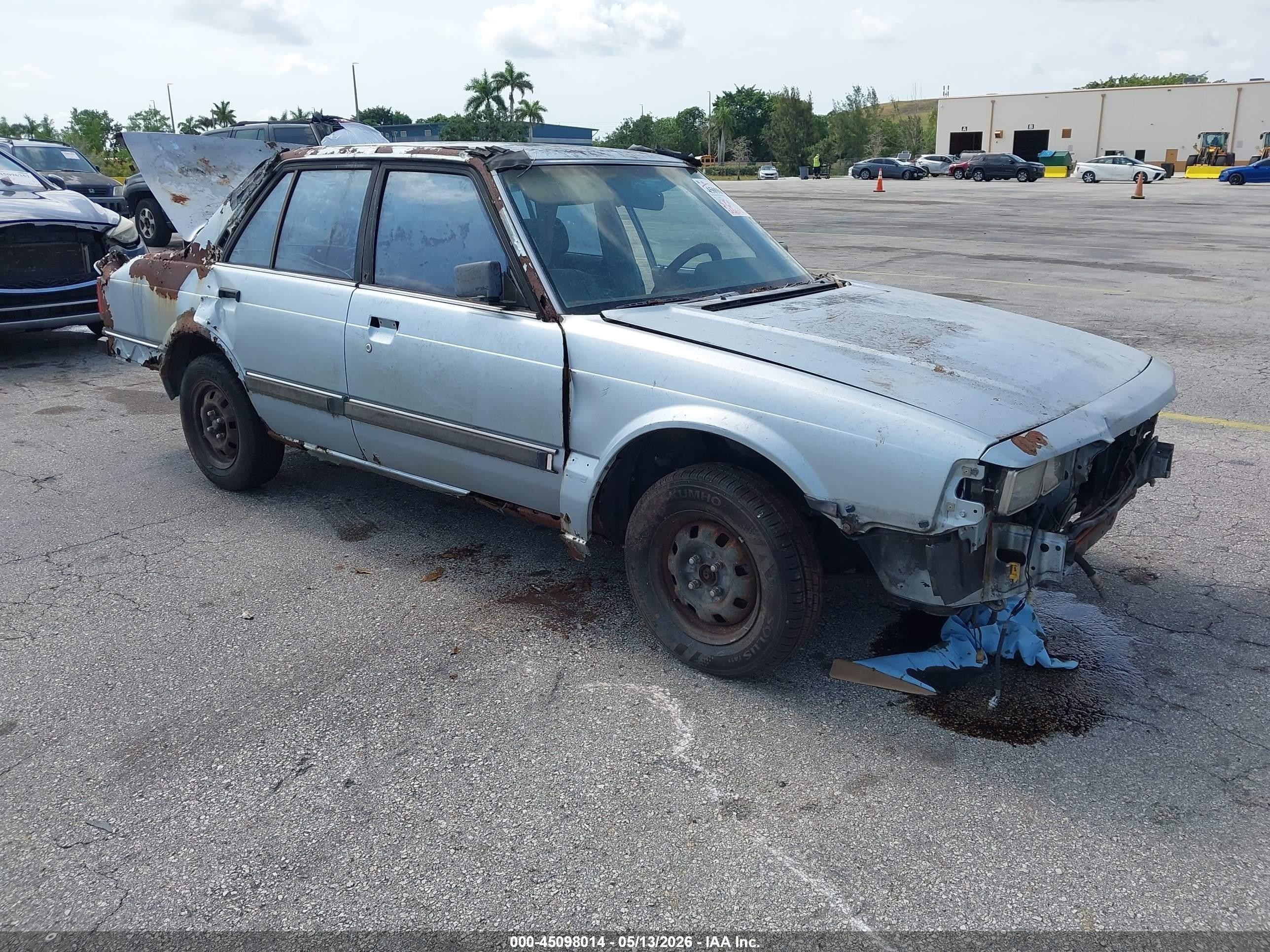 1984 Honda Accord 1800 Lx Silver vin: JHMAD7439EC113956