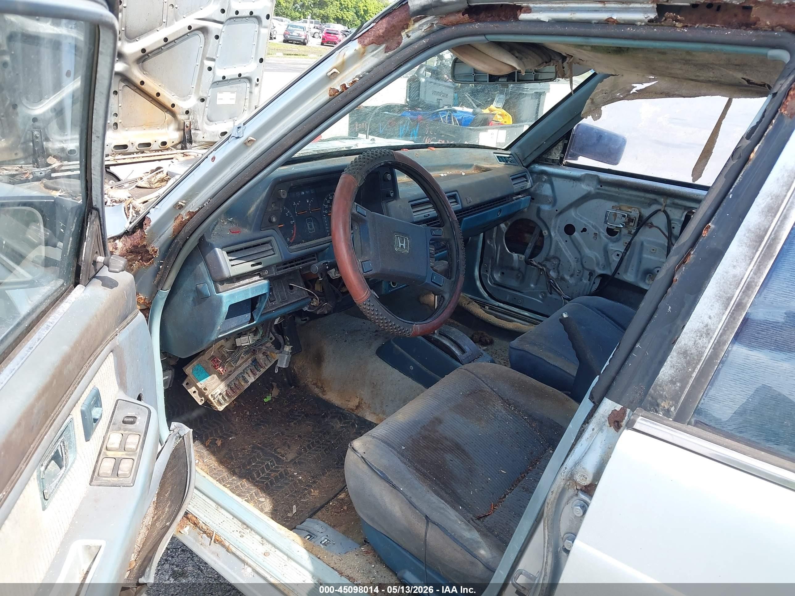 1984 Honda Accord 1800 Lx Silver vin: JHMAD7439EC113956