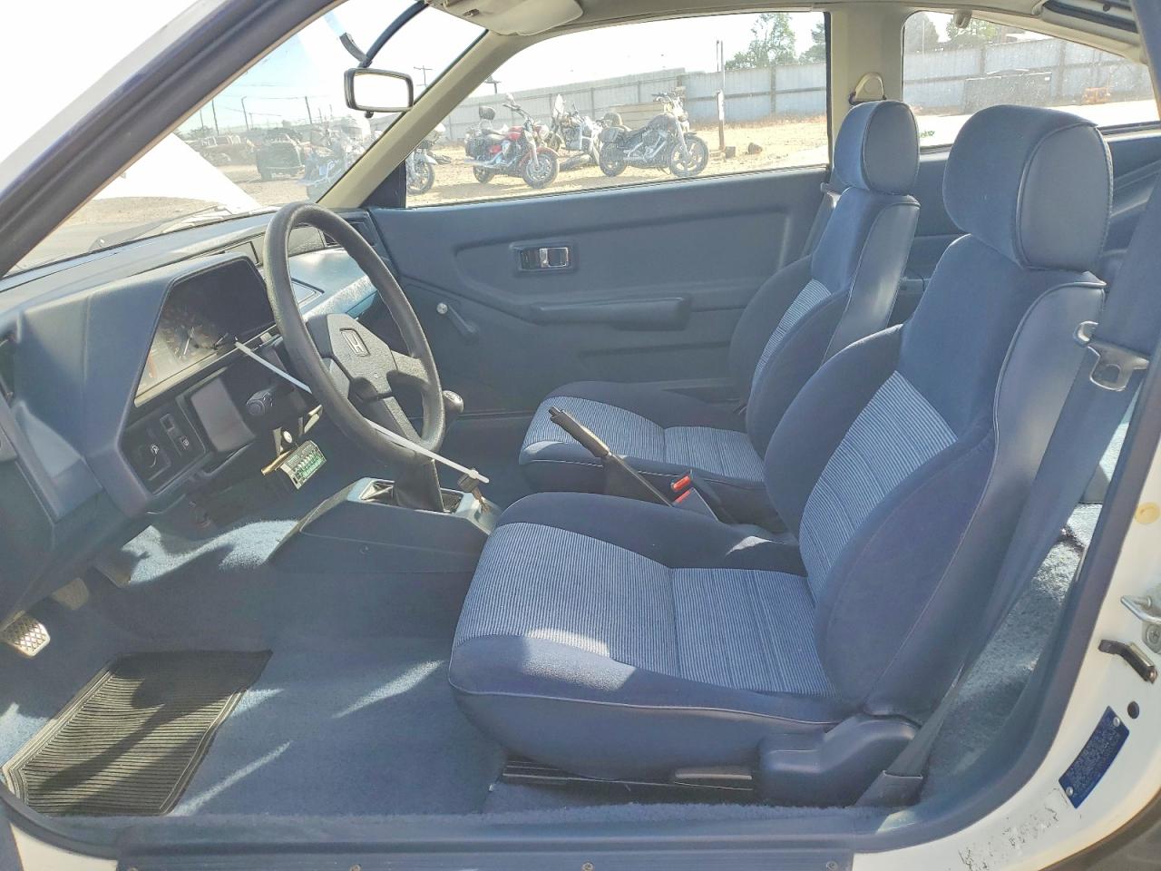 1986 Honda Civc White vin: JHMAF5319GS033628
