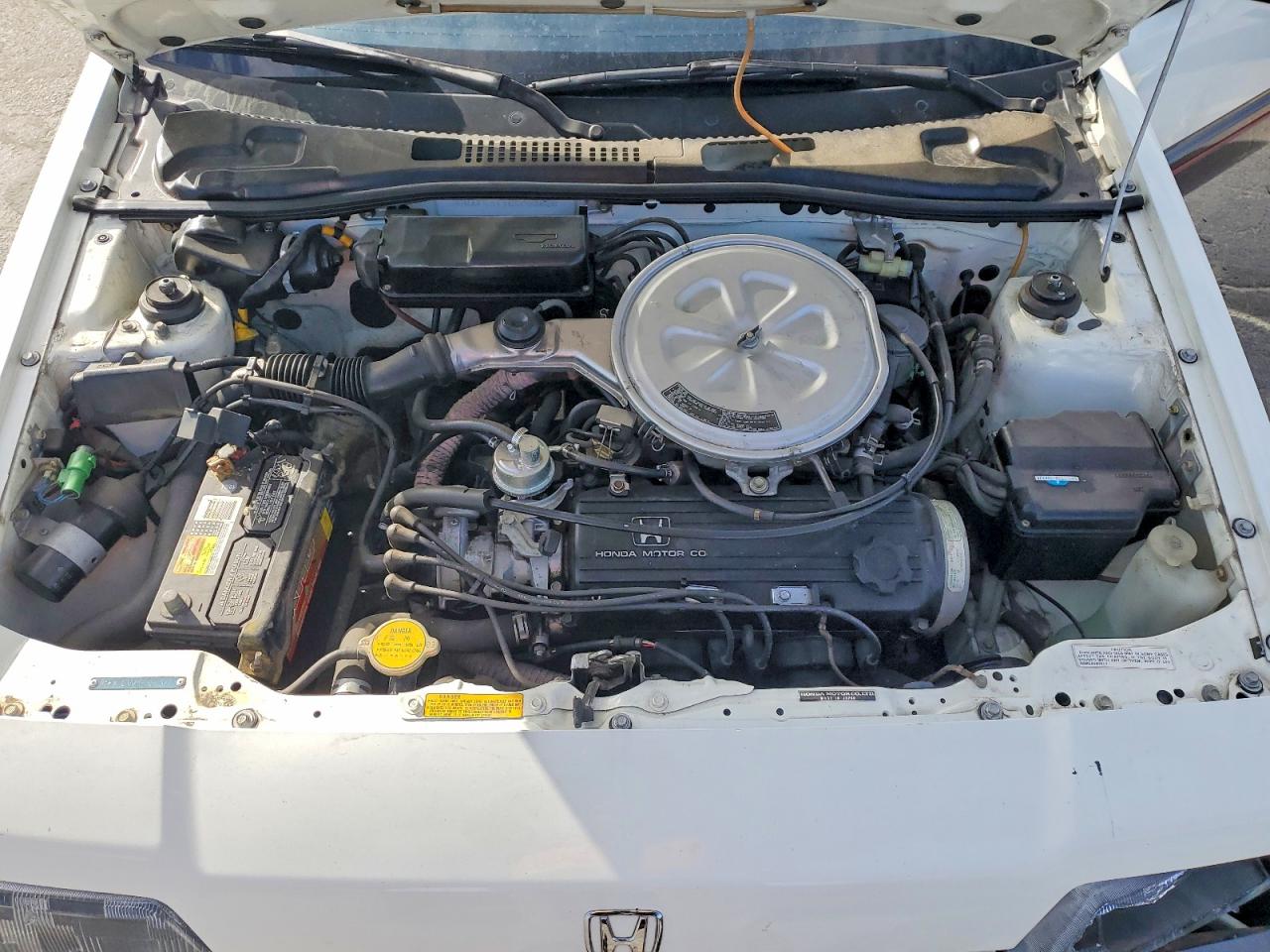 1986 Honda Civc White vin: JHMAF5319GS033628