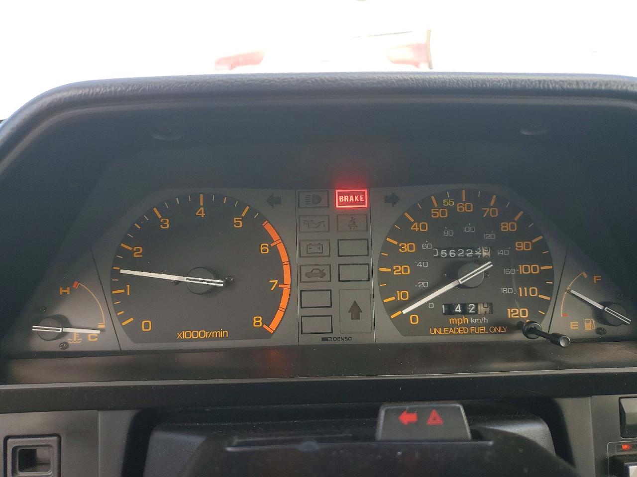 1986 Honda Civc White vin: JHMAF5319GS033628
