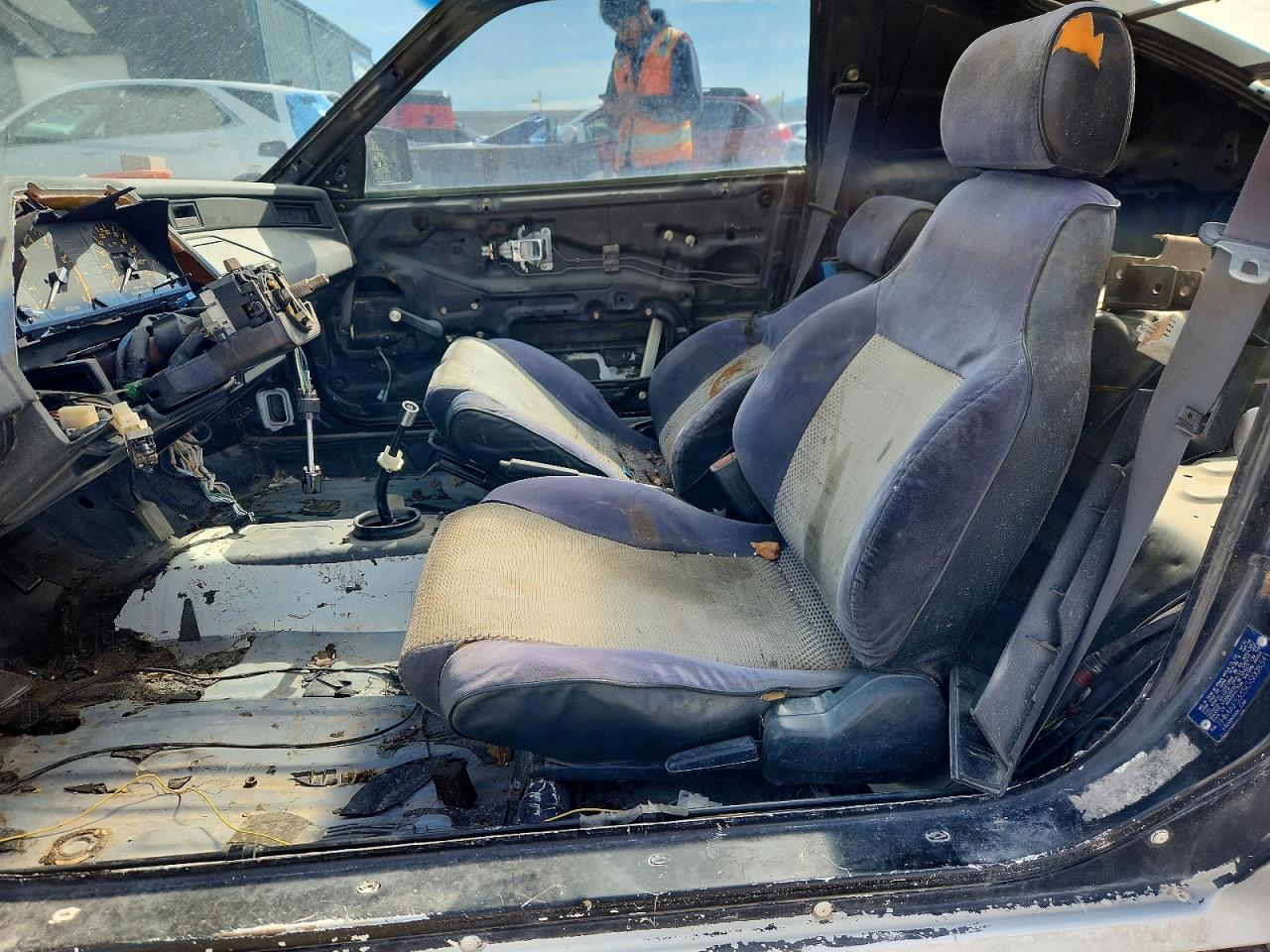 1986 Honda Civic Crx Silver vin: JHMAF5335GS008341
