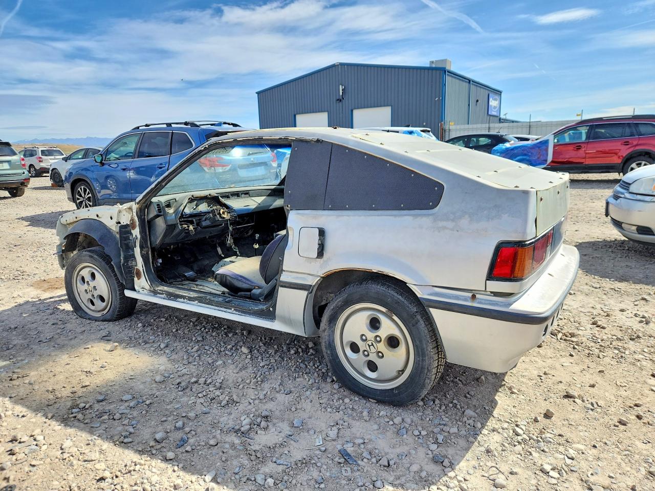 1986 Honda Civic Crx Silver vin: JHMAF5335GS008341