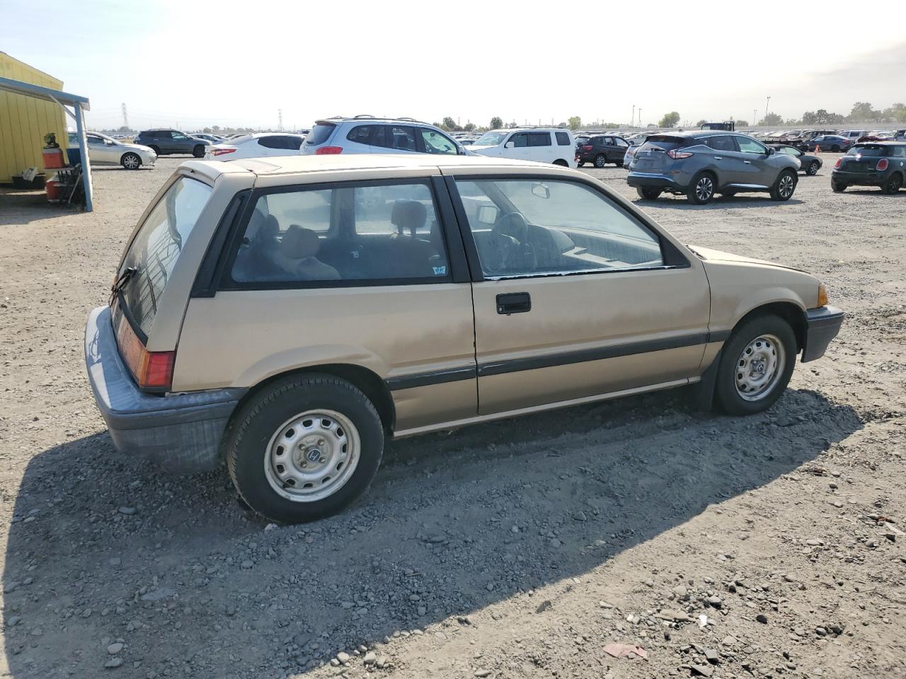 1986 Honda Civic 1500 Dx Tan vin: JHMAH5321GS000299