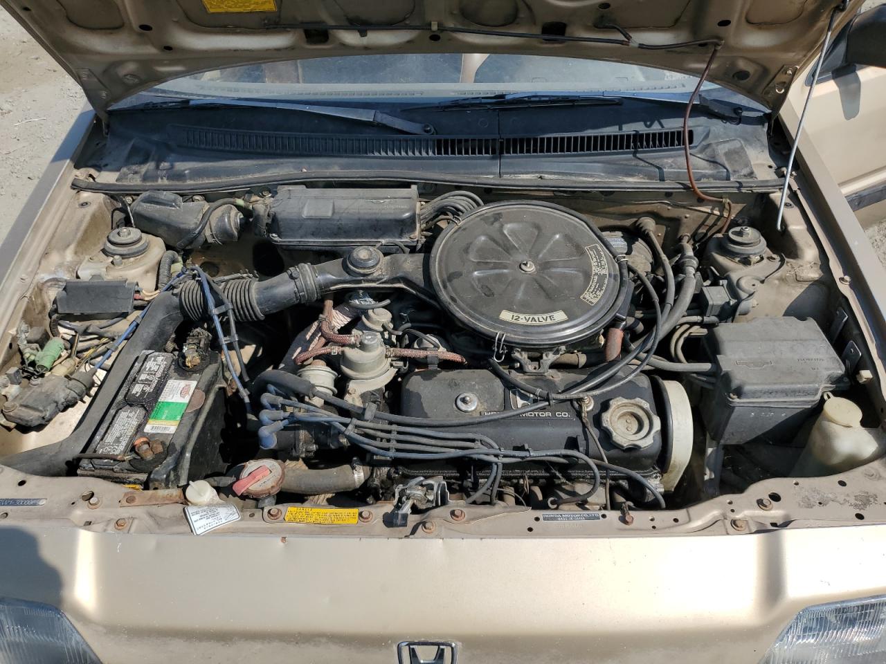 1986 Honda Civic 1500 Dx Tan vin: JHMAH5321GS000299