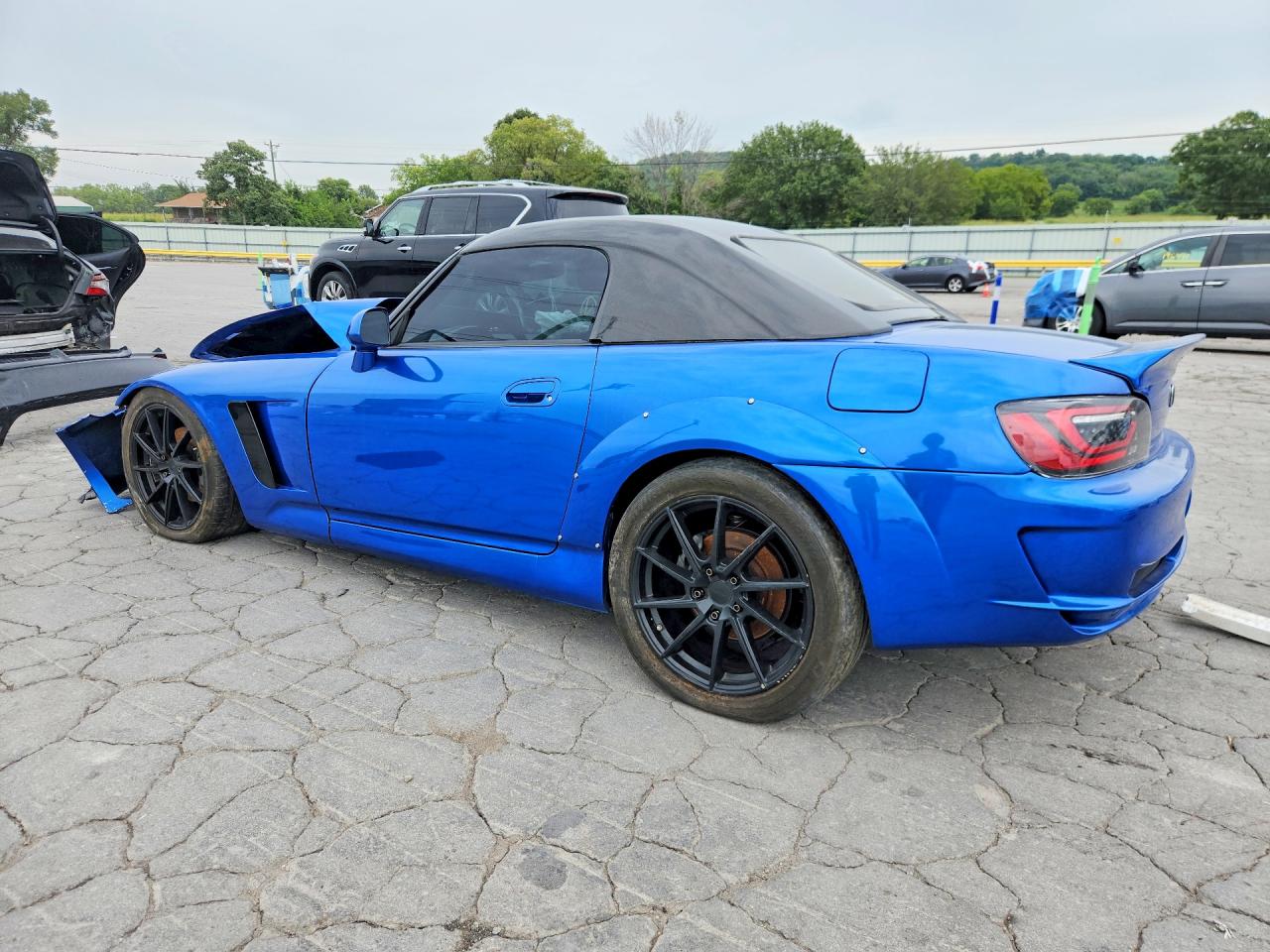 2003 Honda S2000 Blue vin: JHMAP11403T005420