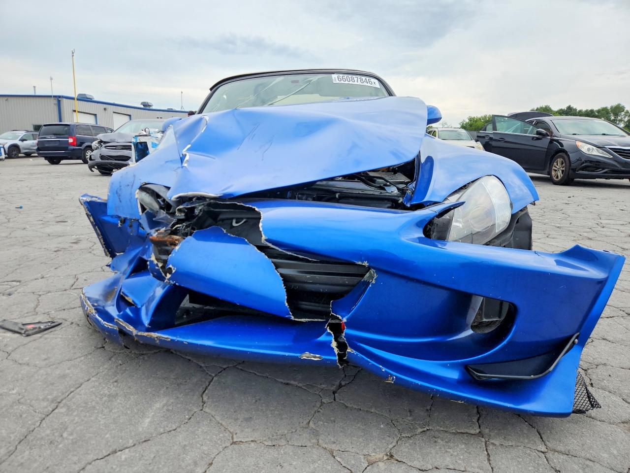 2003 Honda S2000 Blue vin: JHMAP11403T005420