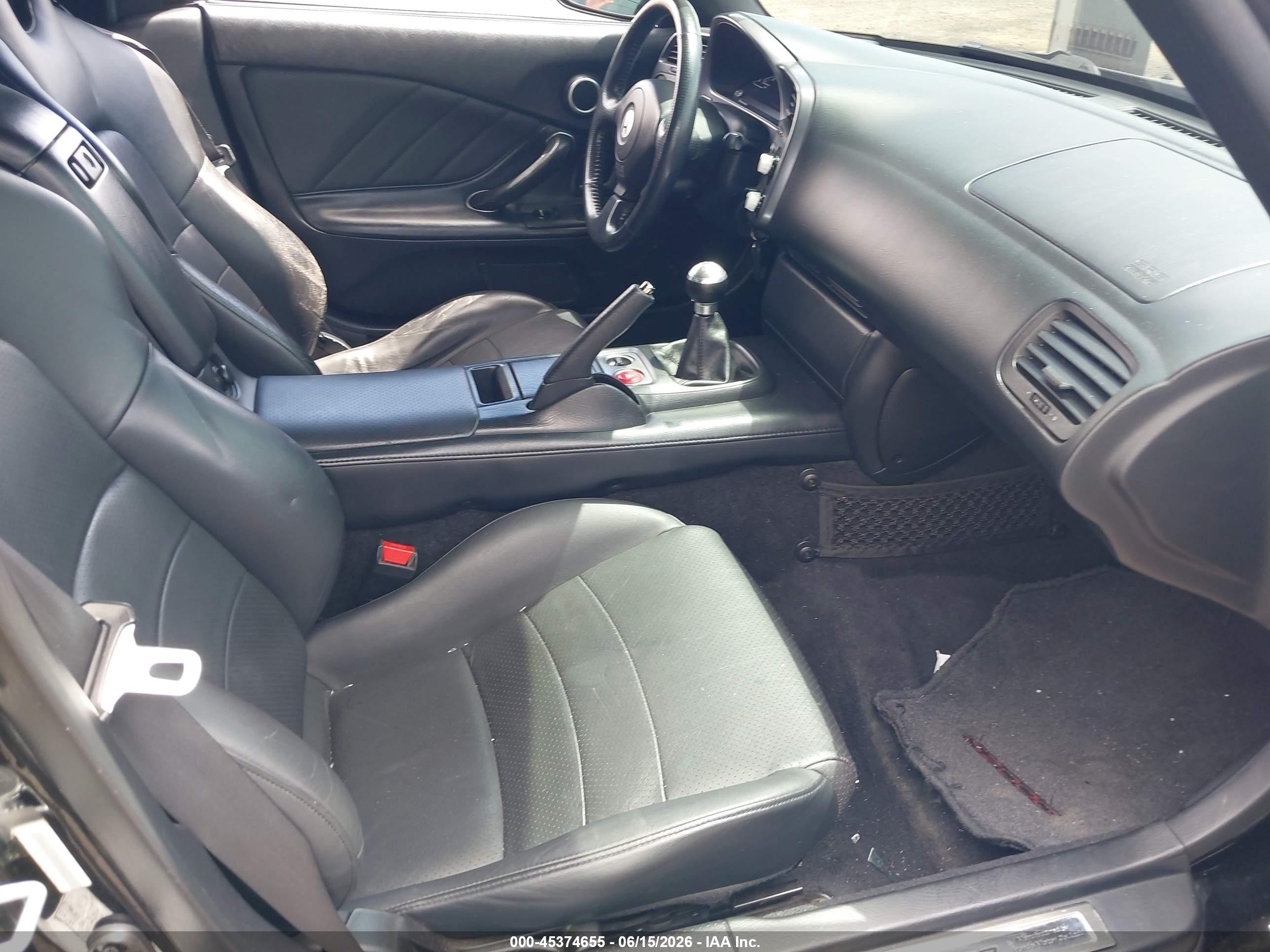 2003 Honda S2000   Black vin: JHMAP11433T002513