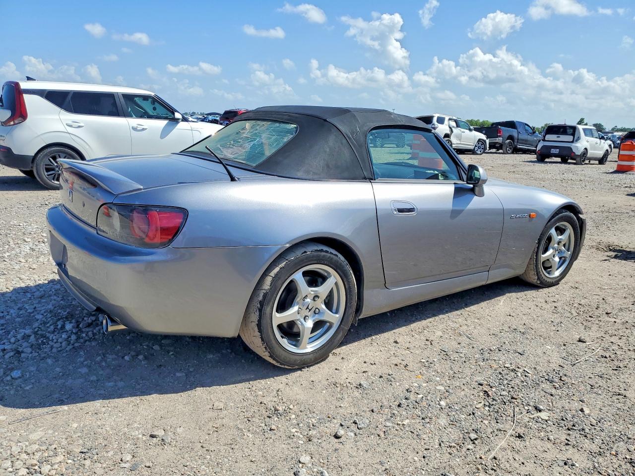 2000 Honda S2000 Silver vin: JHMAP1144YT003936