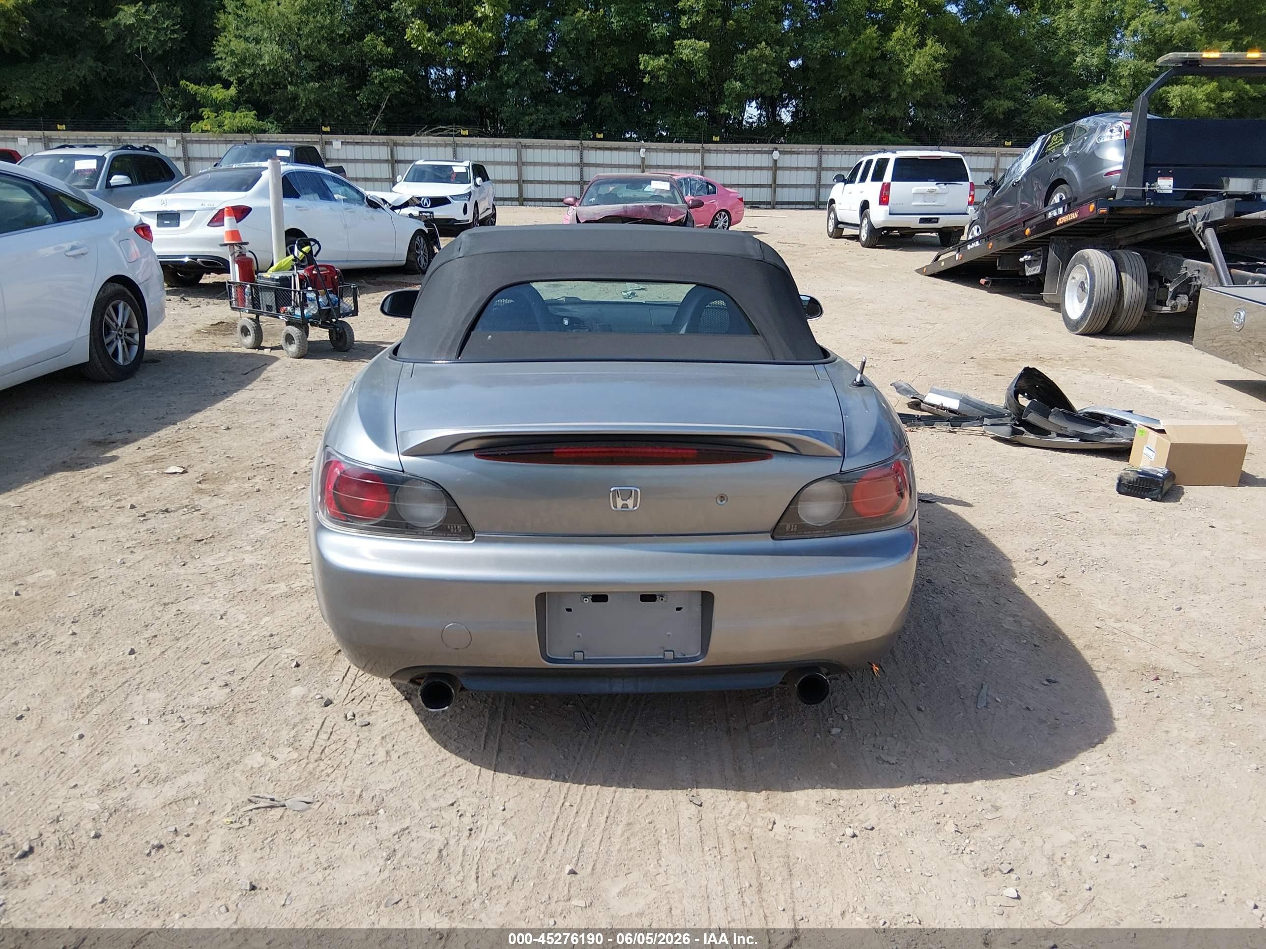 2001 Honda S2000   Silver vin: JHMAP11451T006298
