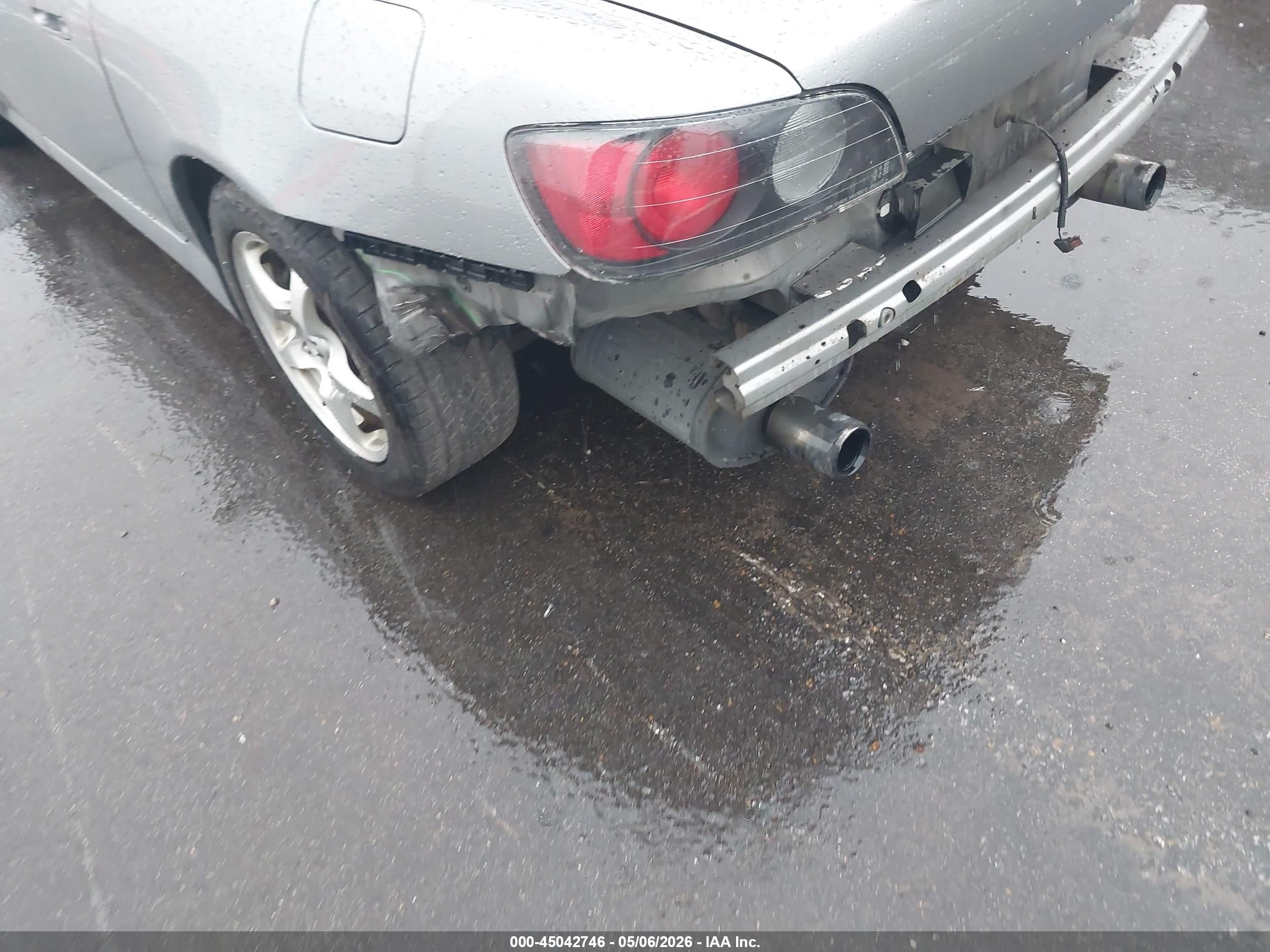 2000 Honda S2000   Silver vin: JHMAP1145YT008966