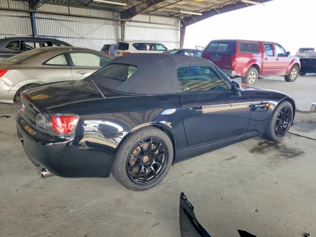 2002 Honda S2000 Black vin: JHMAP11462T006859