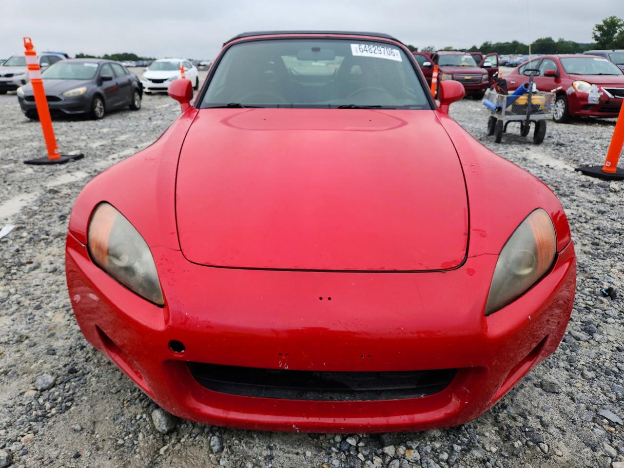 2000 Honda S2000 Red vin: JHMAP1146YT005946