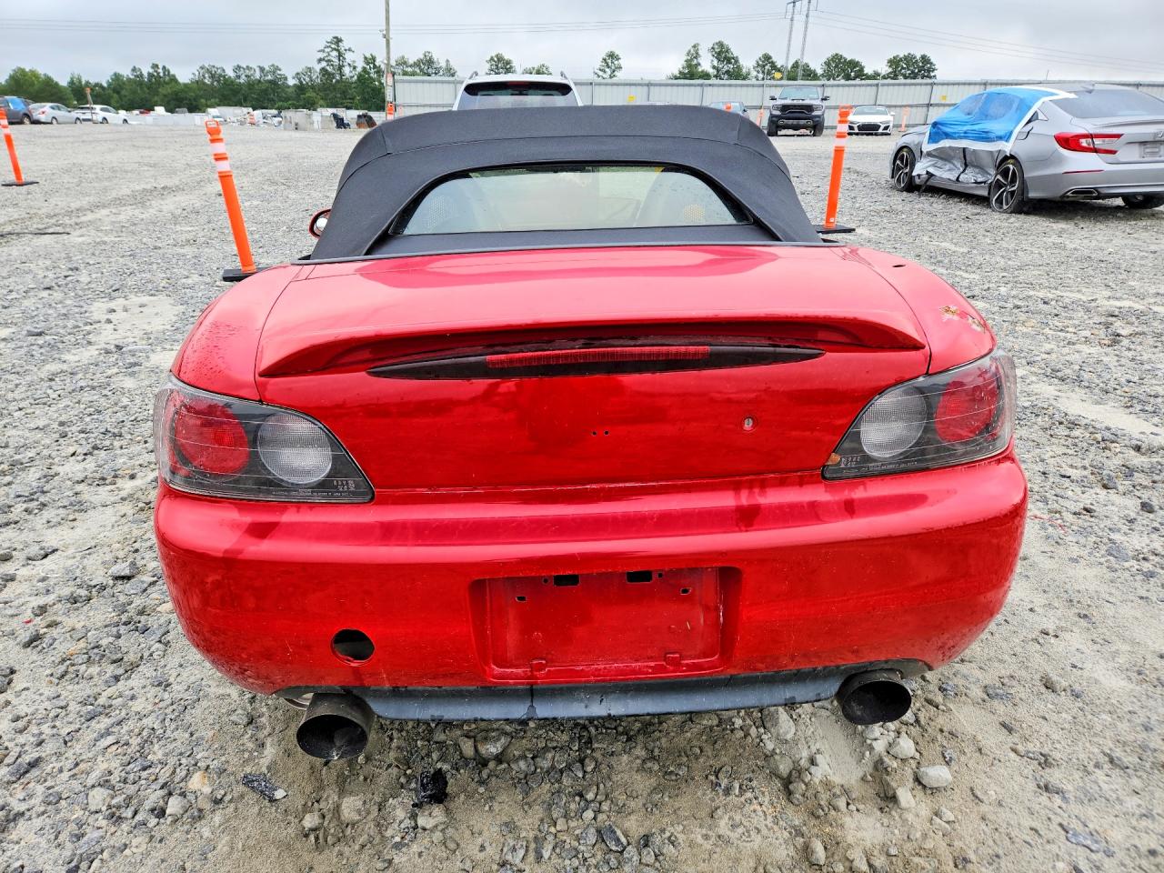 2000 Honda S2000 Red vin: JHMAP1146YT005946