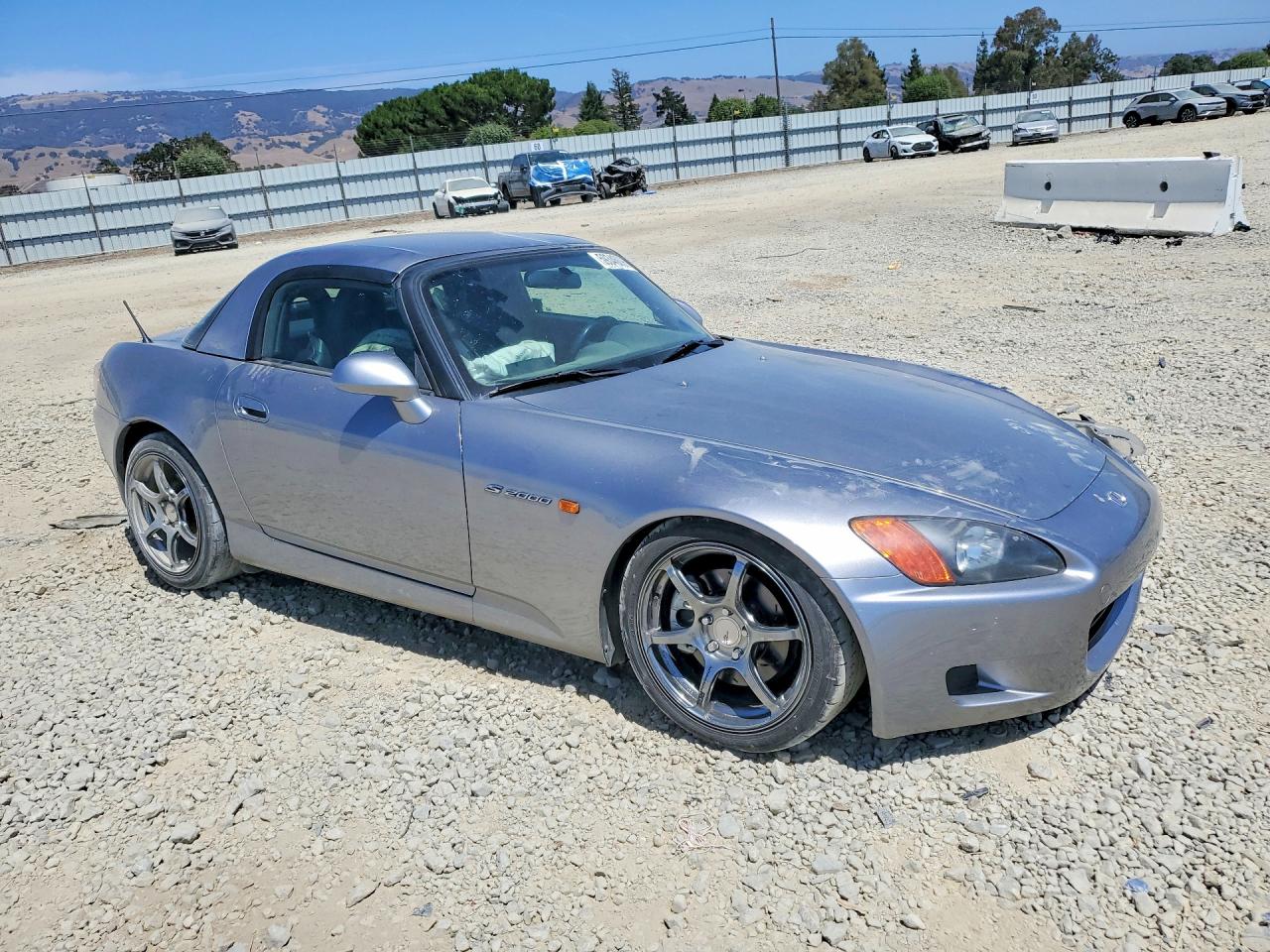 2000 Honda S2000 Silver vin: JHMAP1146YT007583