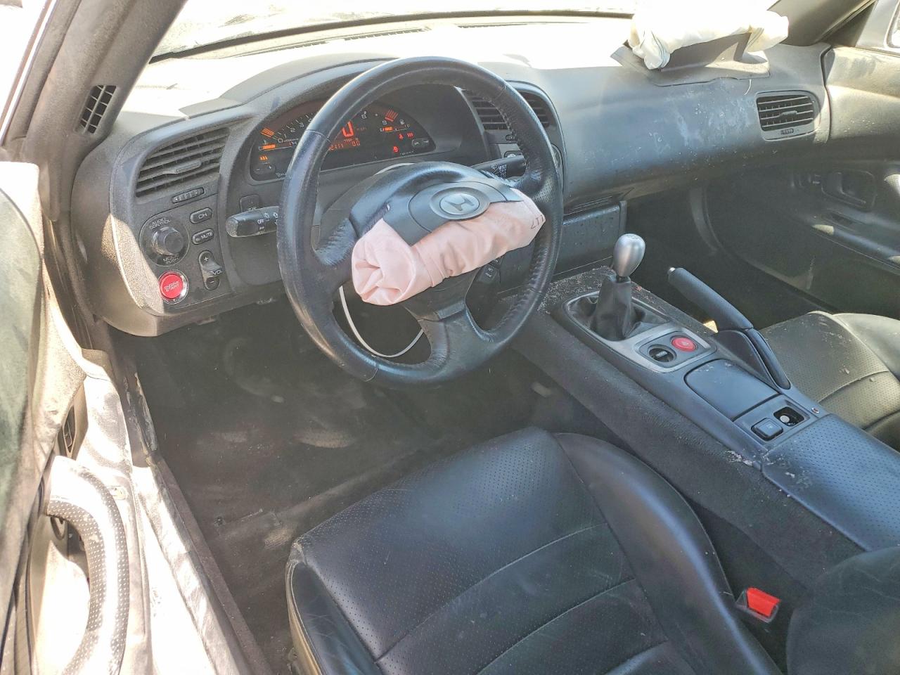 2000 Honda S2000 Silver vin: JHMAP1146YT007583
