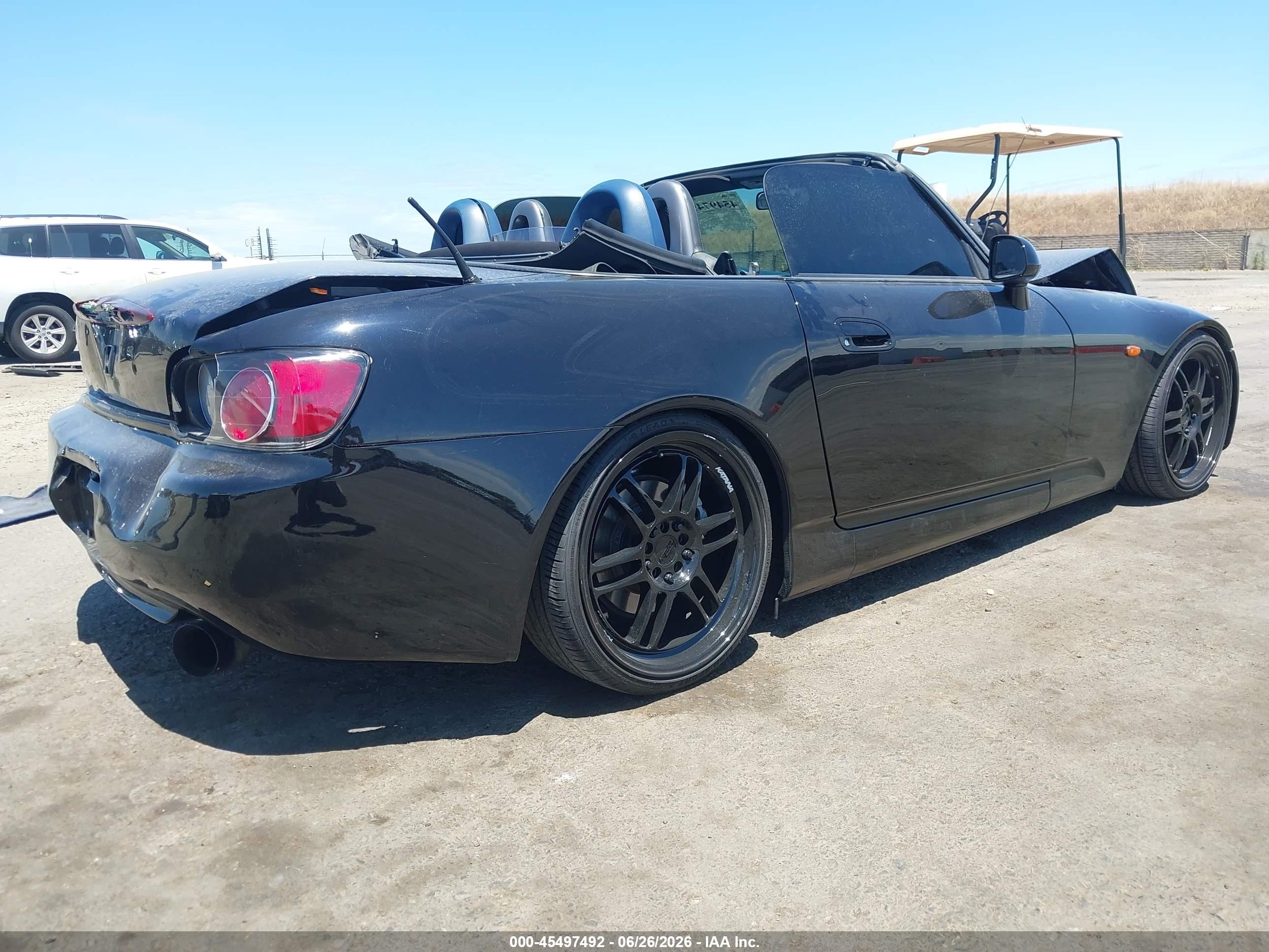 2003 Honda S2000 Light Blue vin: JHMAP11473T007052