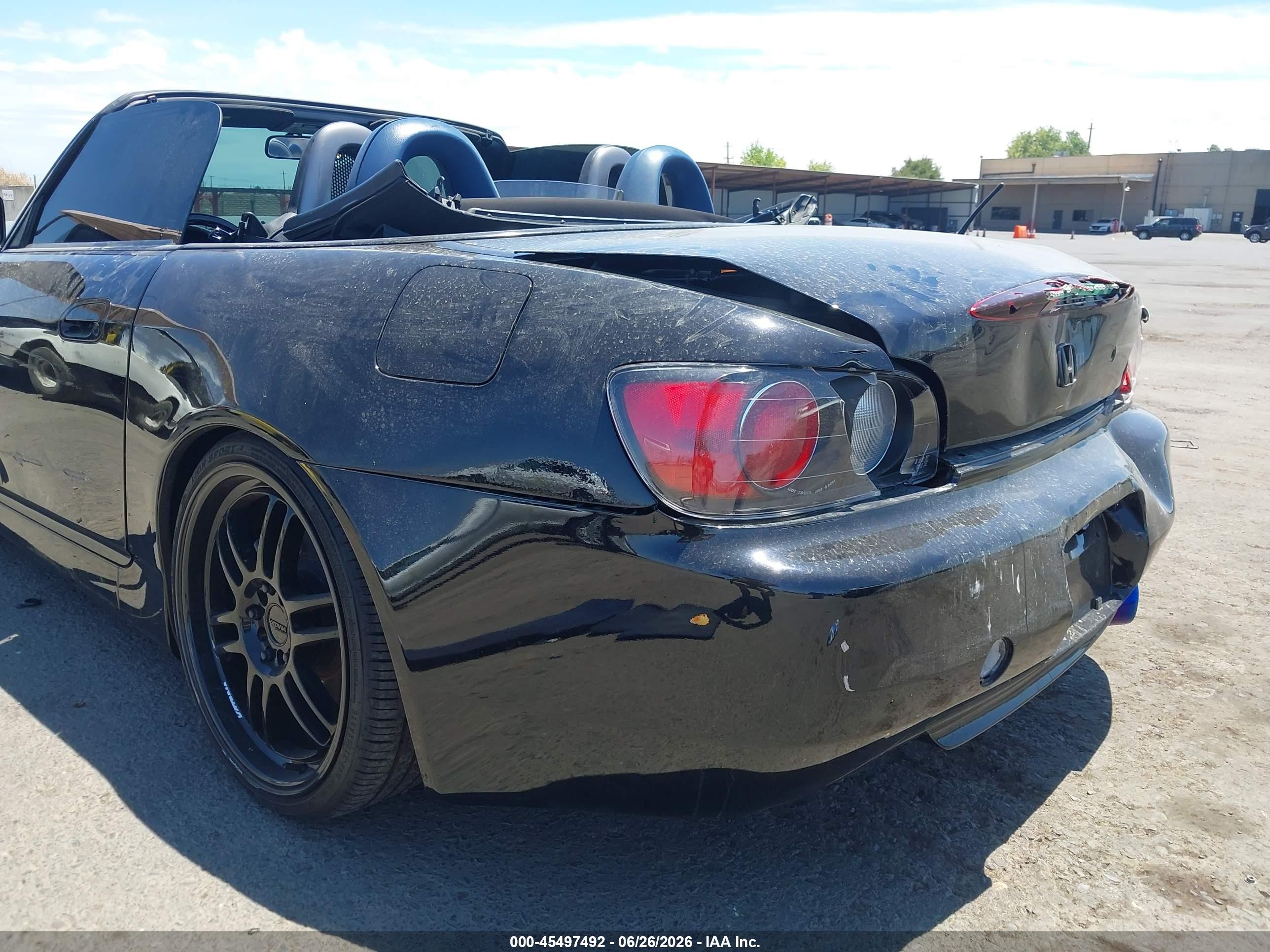 2003 Honda S2000 Light Blue vin: JHMAP11473T007052