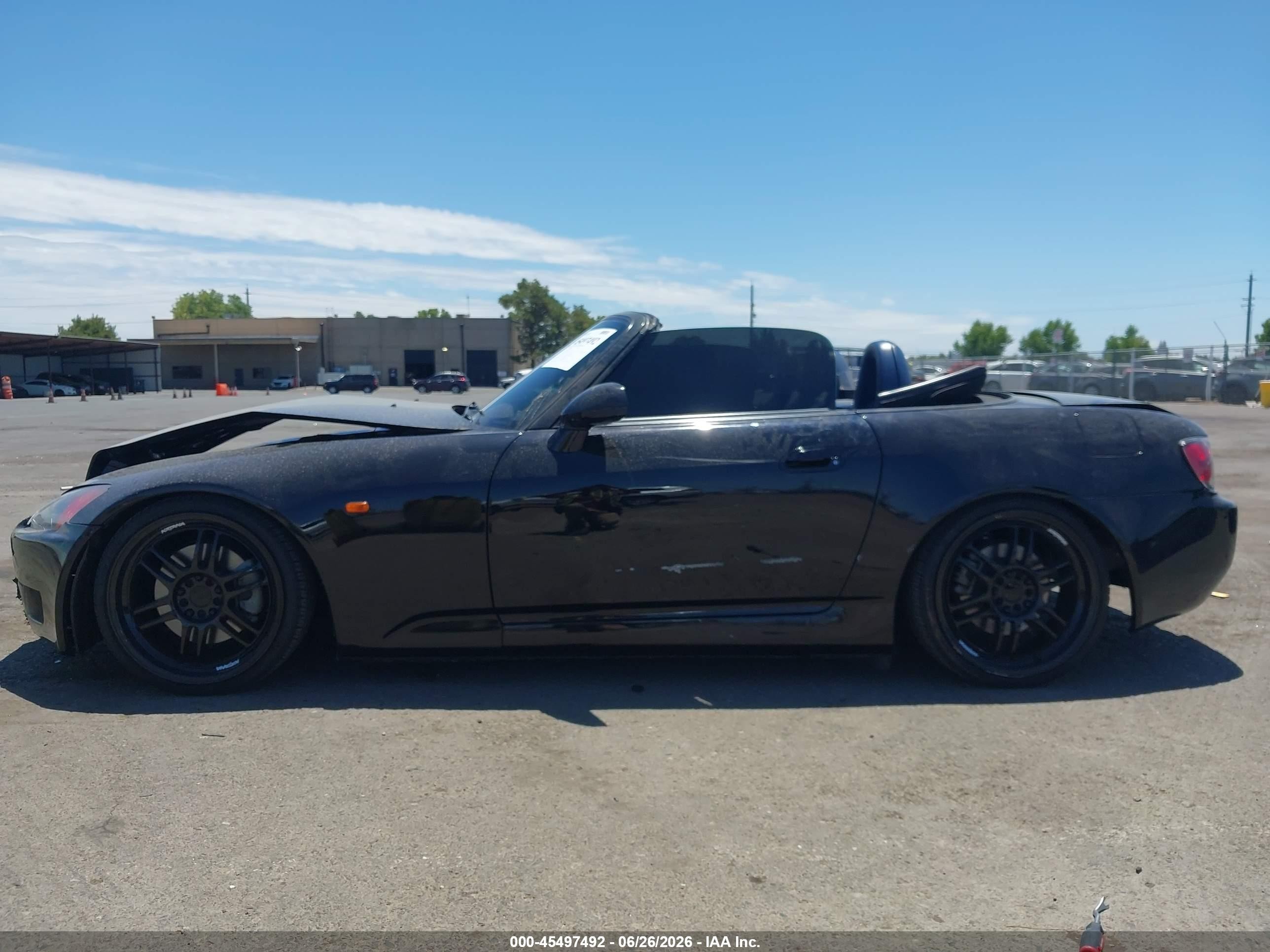 2003 Honda S2000 Light Blue vin: JHMAP11473T007052