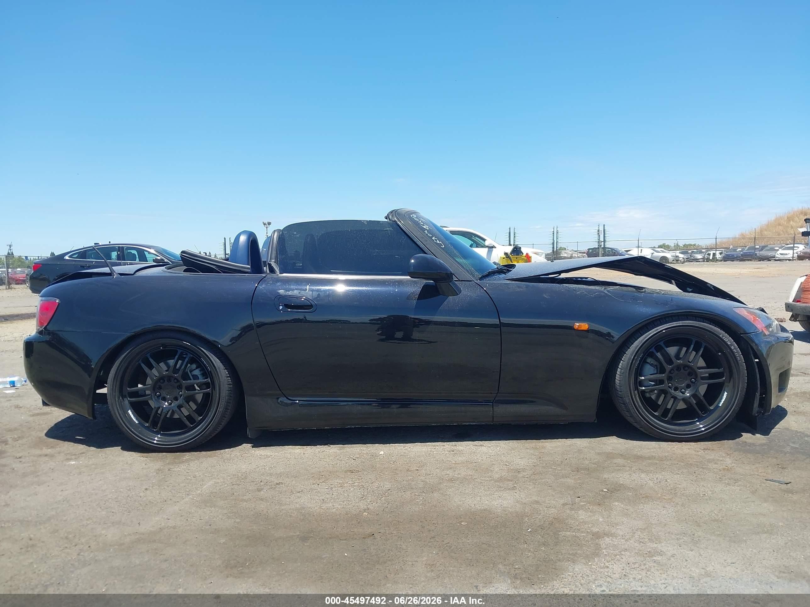2003 Honda S2000 Light Blue vin: JHMAP11473T007052