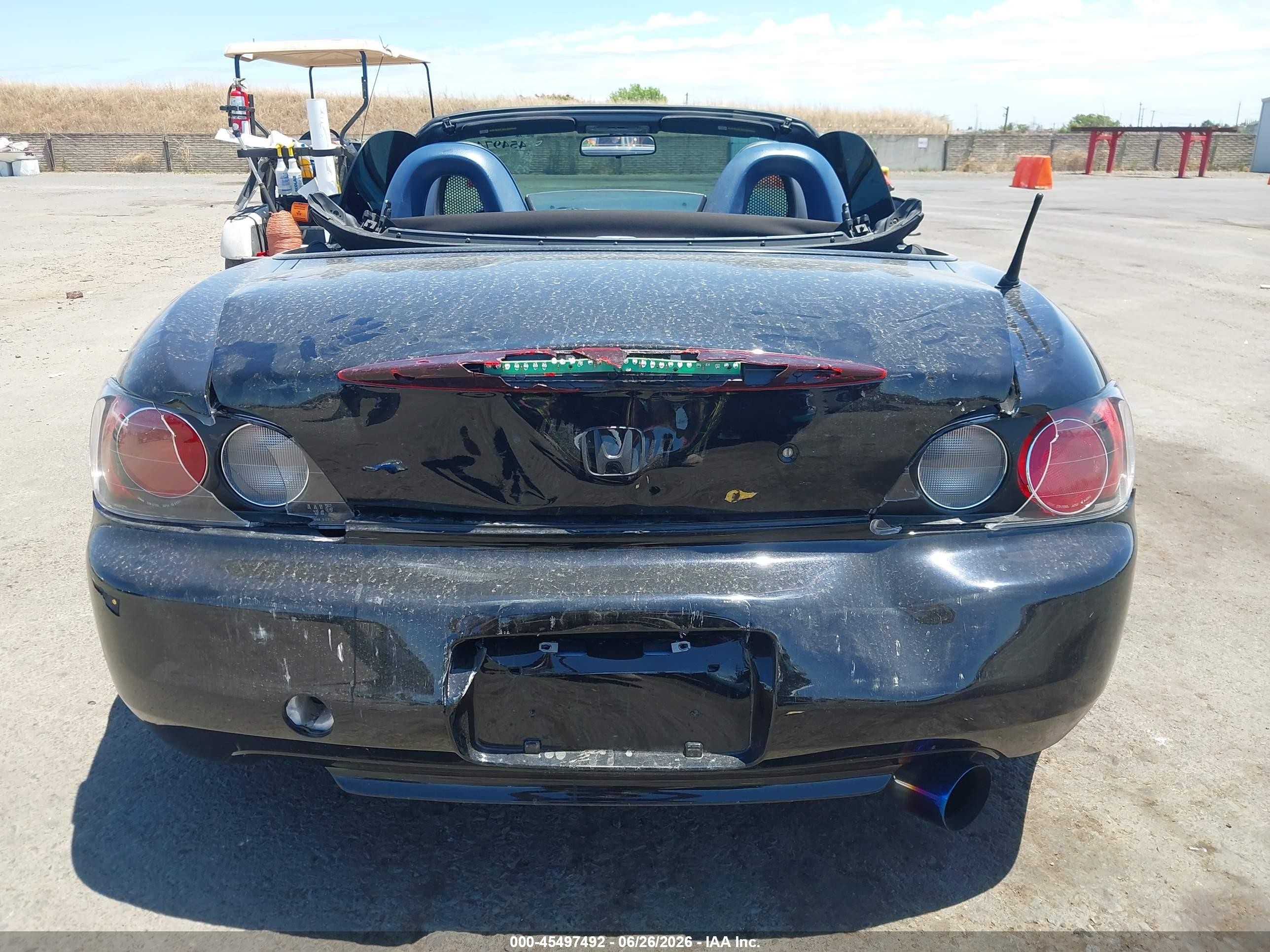2003 Honda S2000 Light Blue vin: JHMAP11473T007052