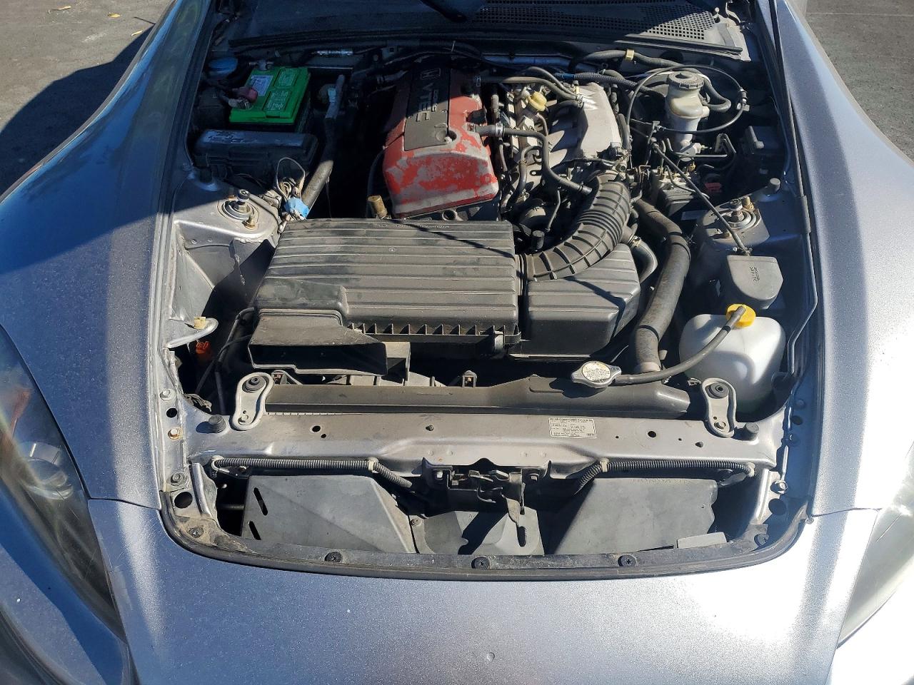 2001 Honda S2000 Silver vin: JHMAP11481T003346