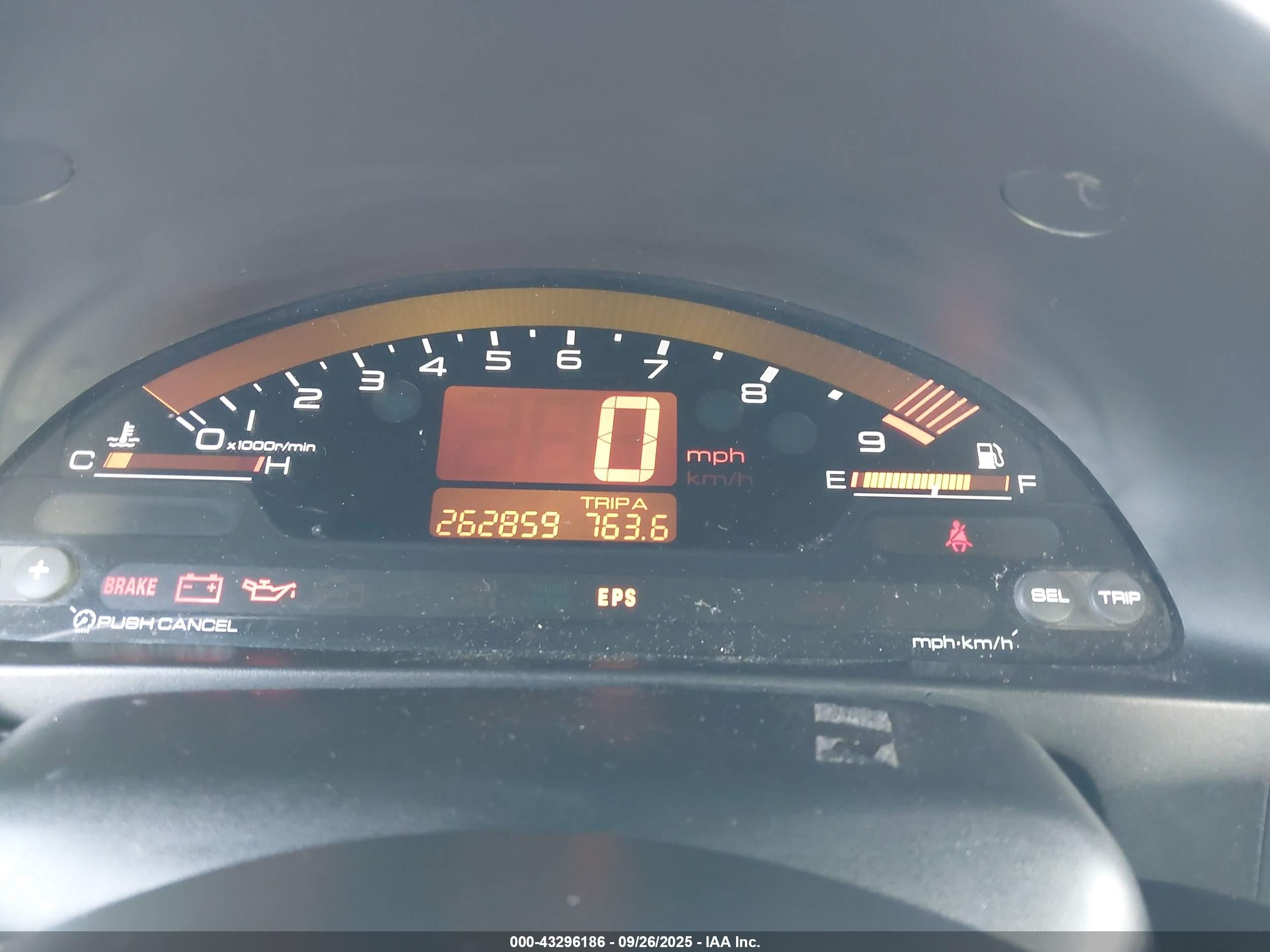 2001 Honda S2000   Серебряный vin: JHMAP11491T004263