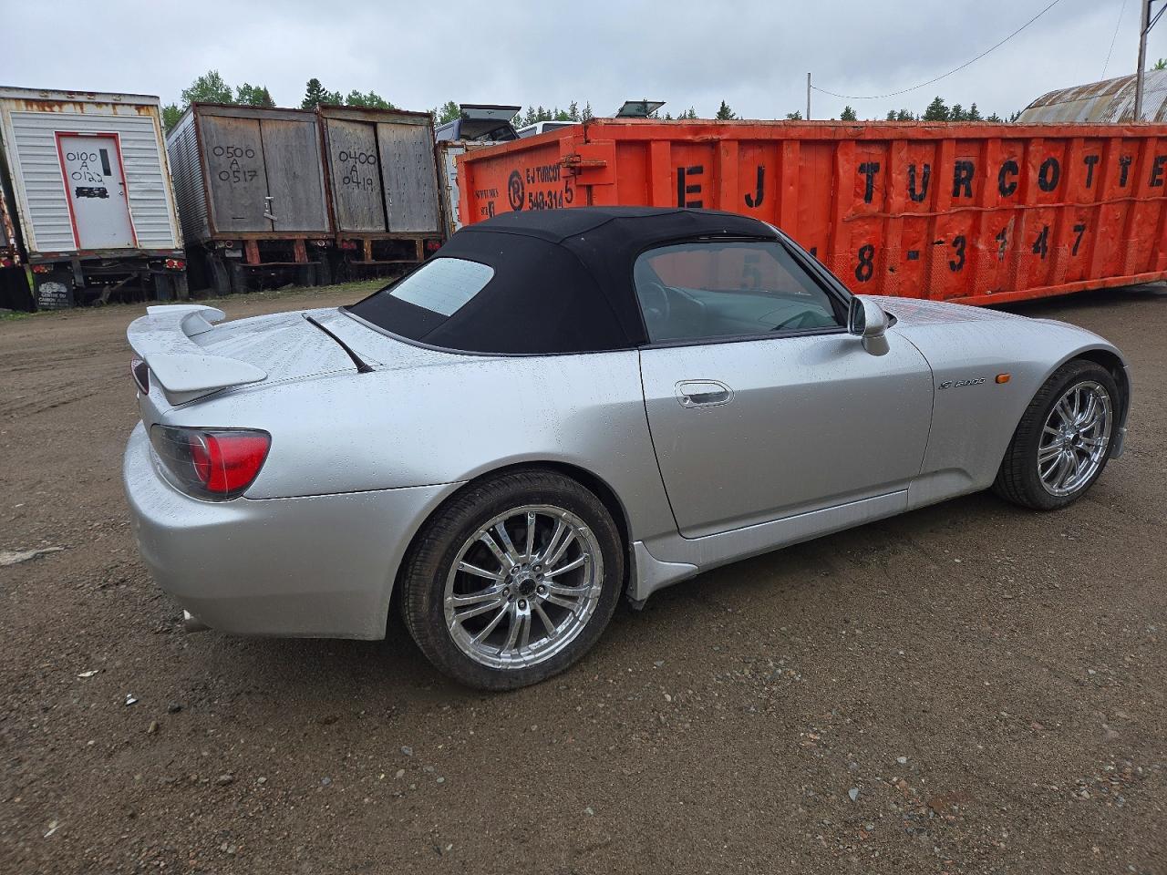 2002 Honda S2000 Gray vin: JHMAP11492T004331