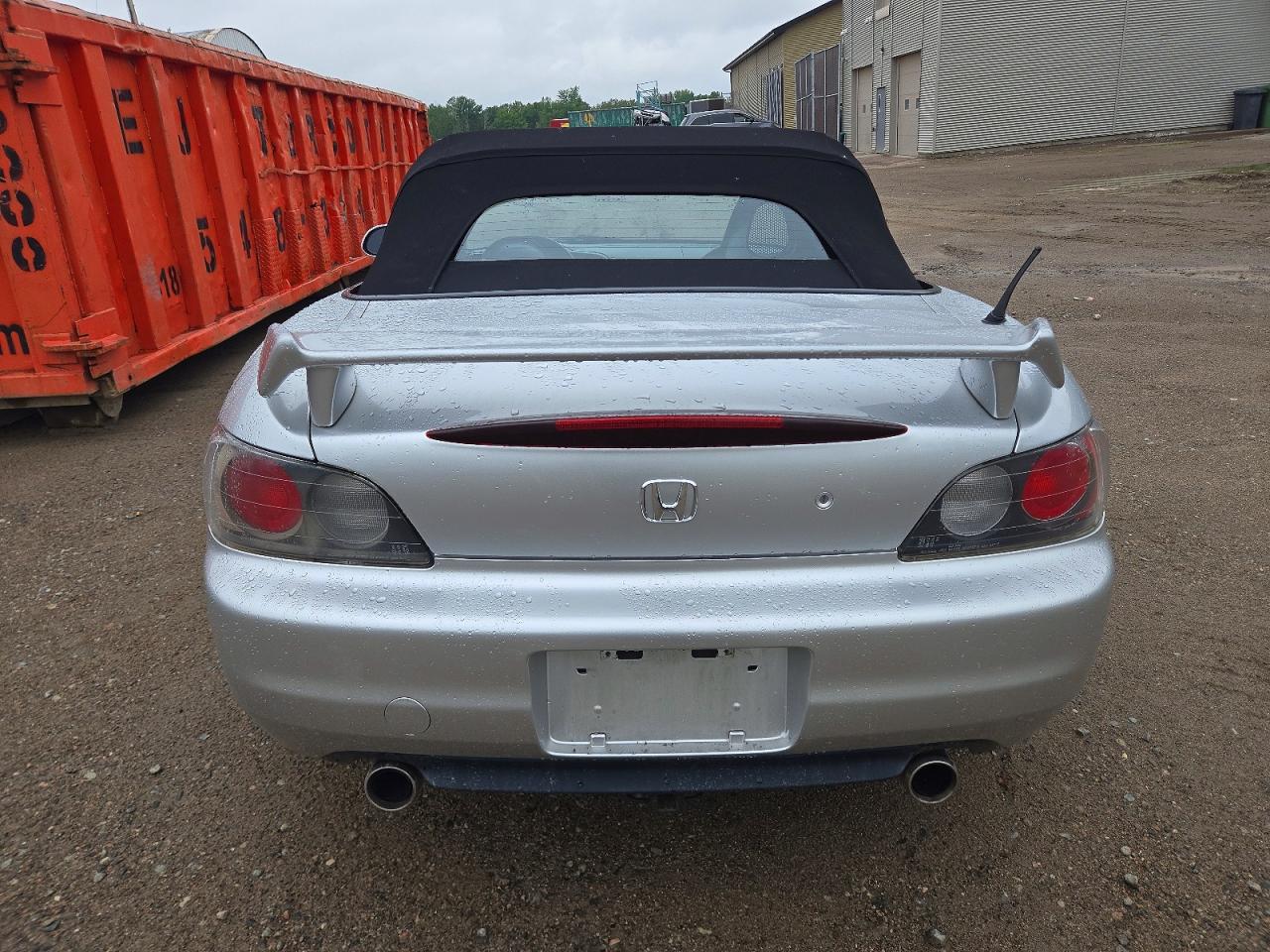 2002 Honda S2000 Gray vin: JHMAP11492T004331