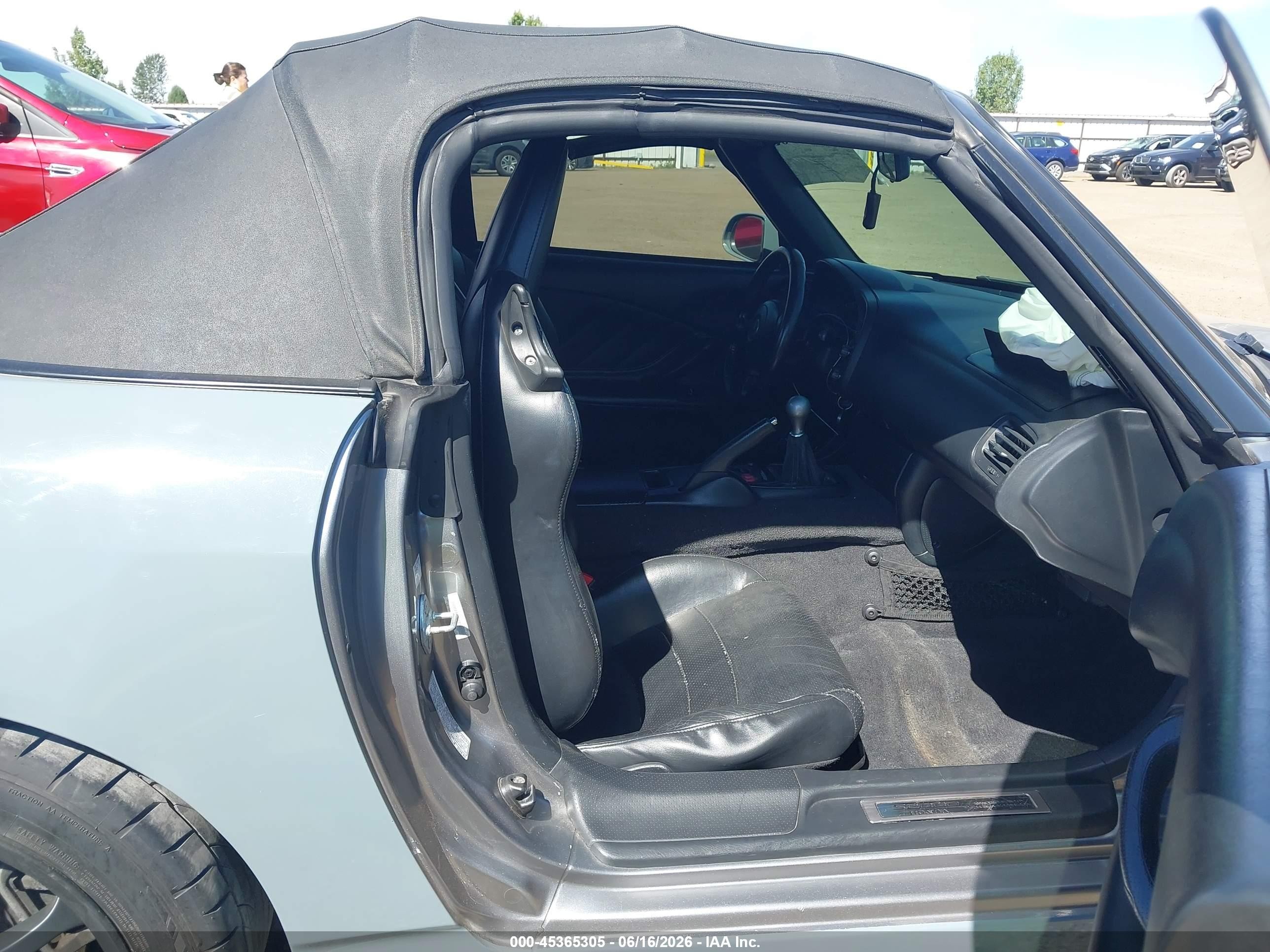 2000 Honda S2000   Light Blue vin: JHMAP1149YT001986