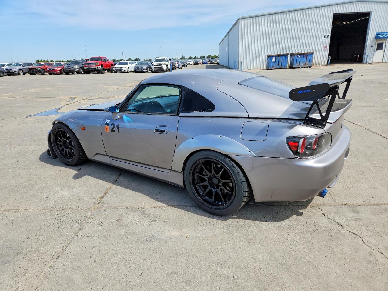 2001 Honda S2000 Silver vin: JHMAP114X1T001517
