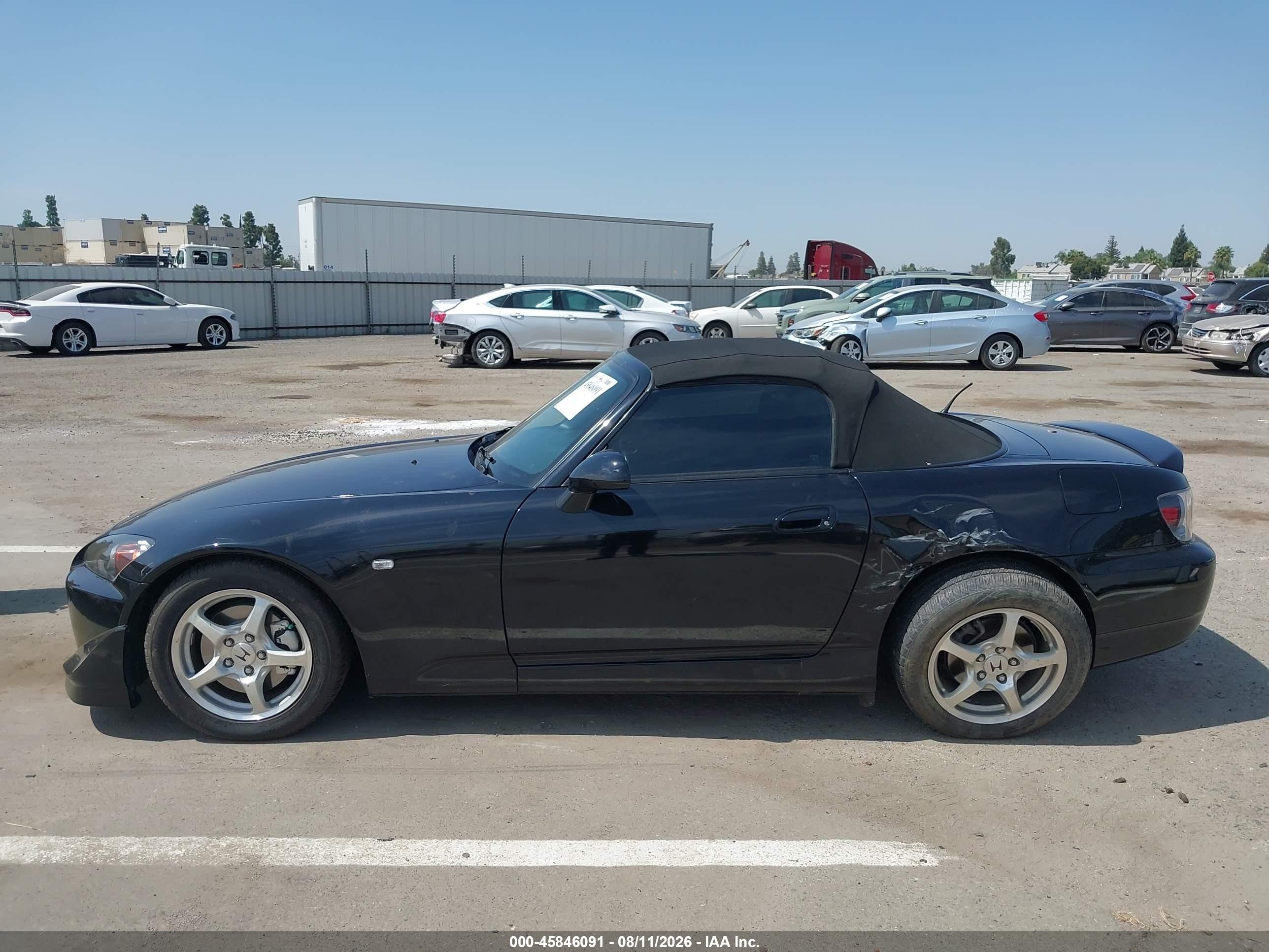 2003 Honda S2000   Black vin: JHMAP114X3T006199