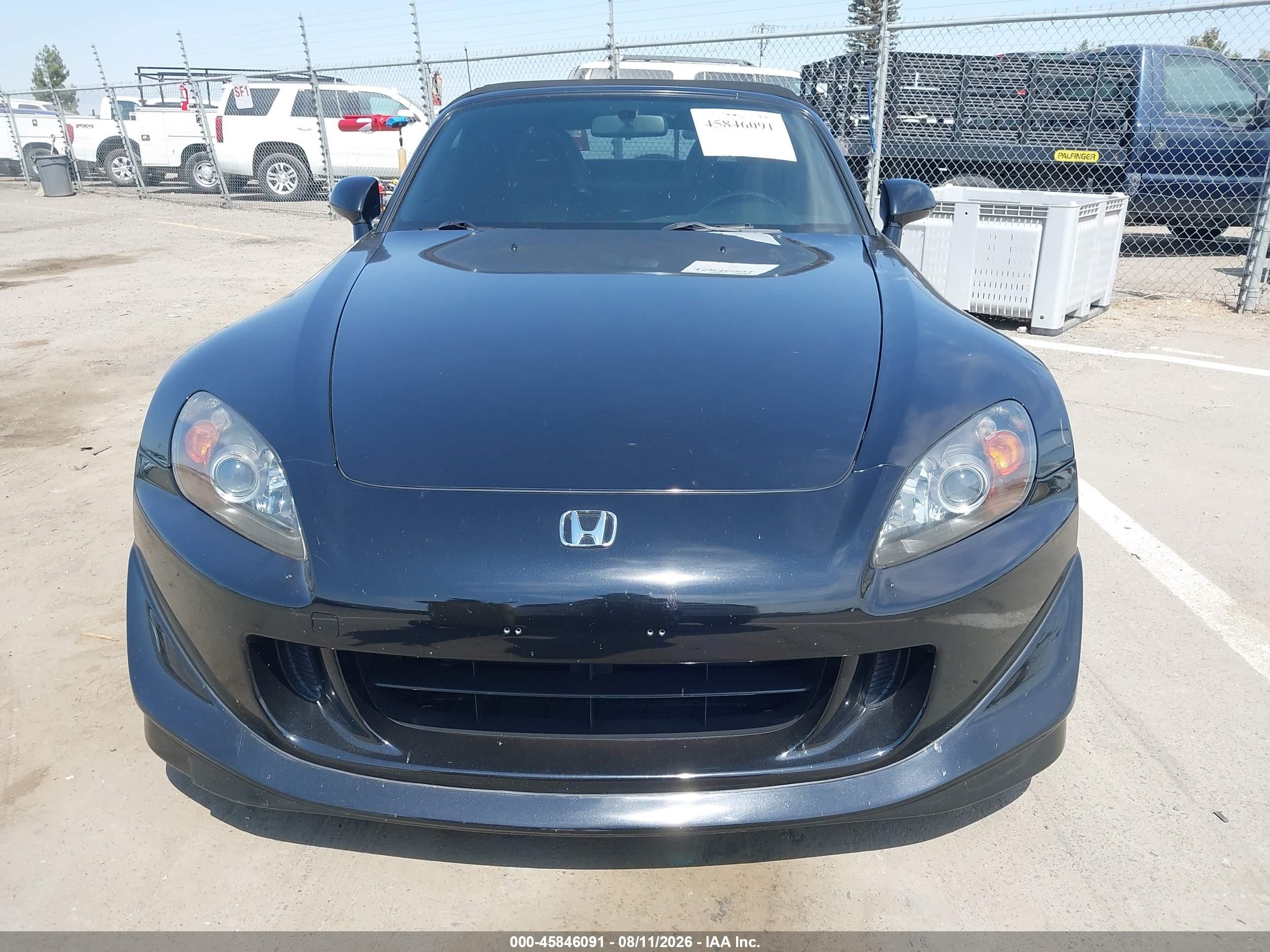 2003 Honda S2000   Black vin: JHMAP114X3T006199