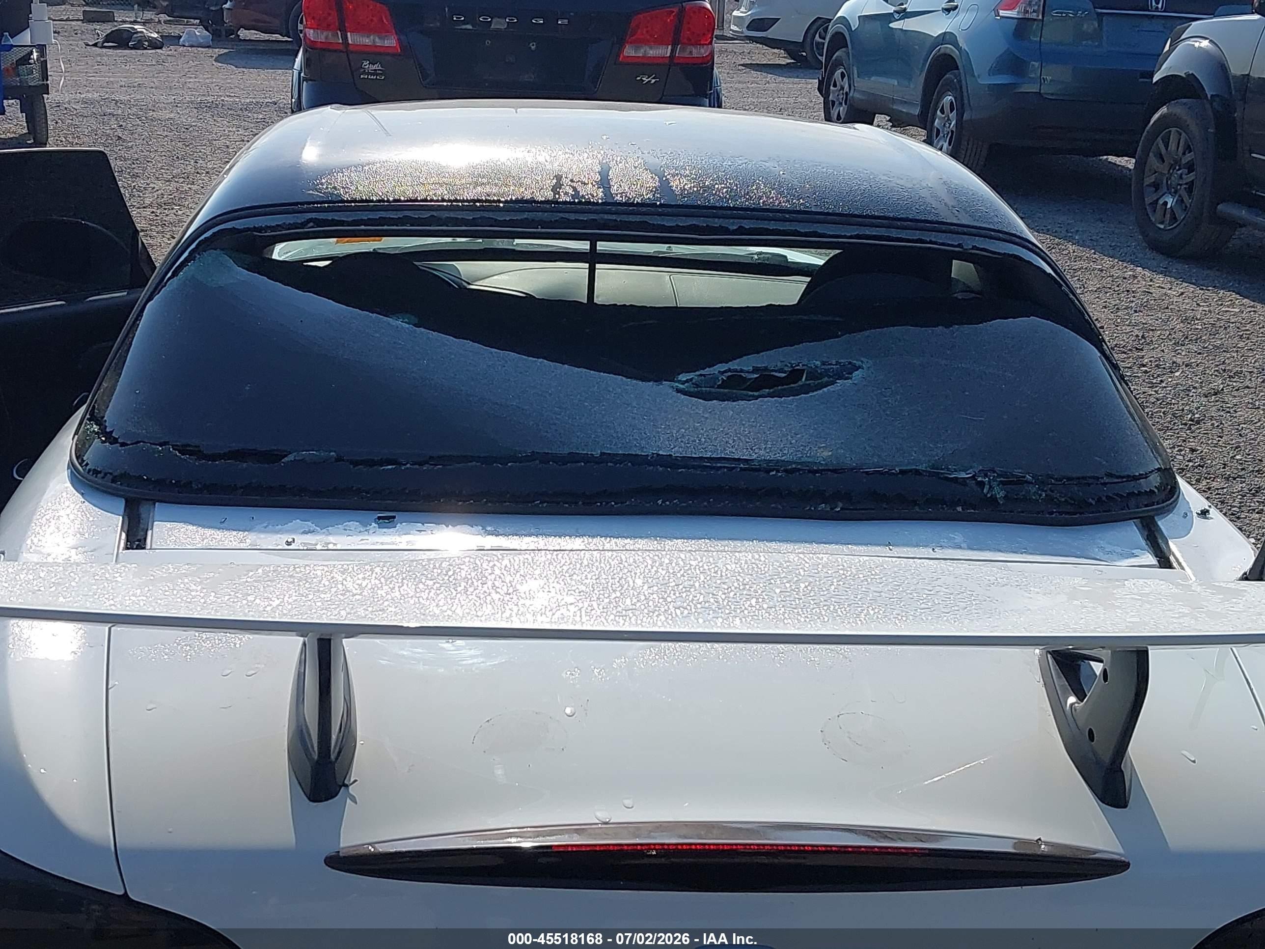 2008 Honda S2000 Cr White vin: JHMAP21268S001664