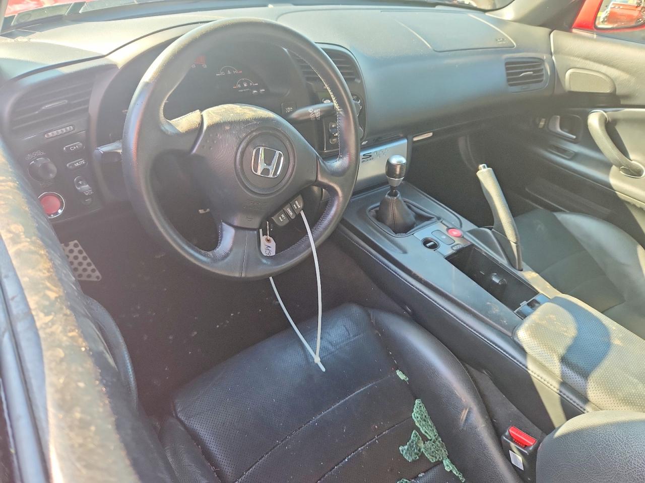 2007 Honda S2000 Red vin: JHMAP21407S001143