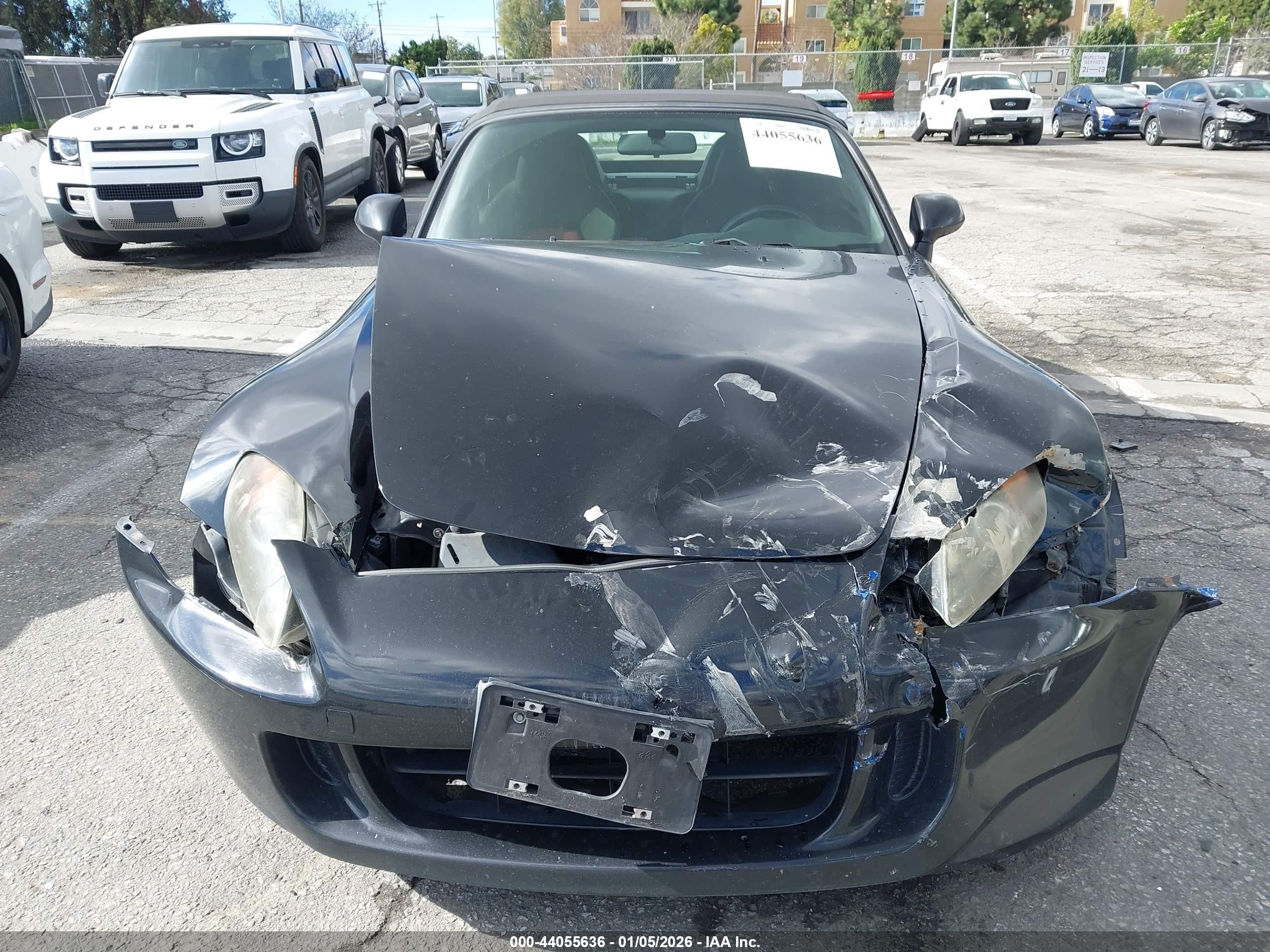 2007 Honda S2000   Black vin: JHMAP21407S002163