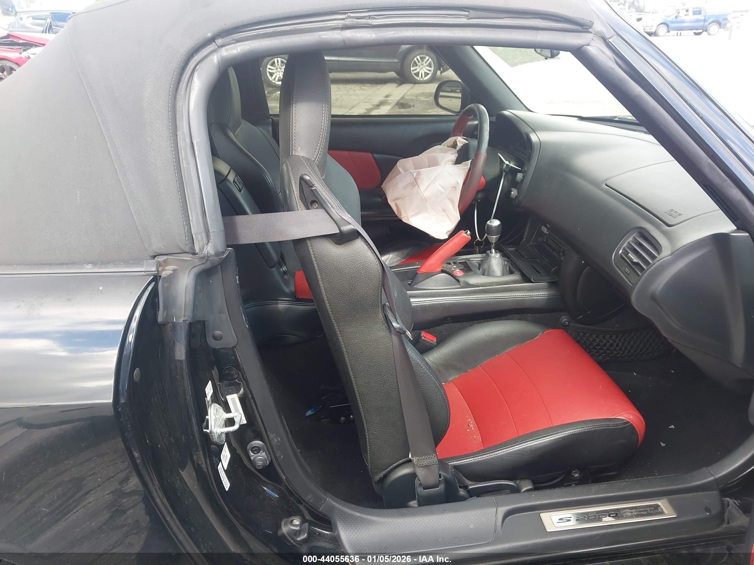 2007 Honda S2000   Black vin: JHMAP21407S002163