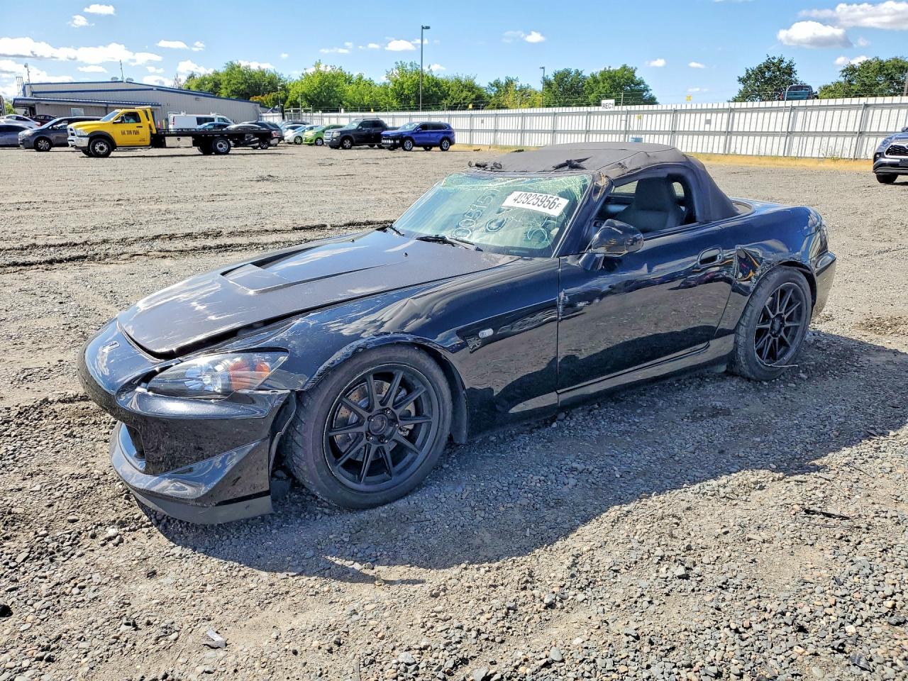 2006 Honda S2000 Black vin: JHMAP21416S005457