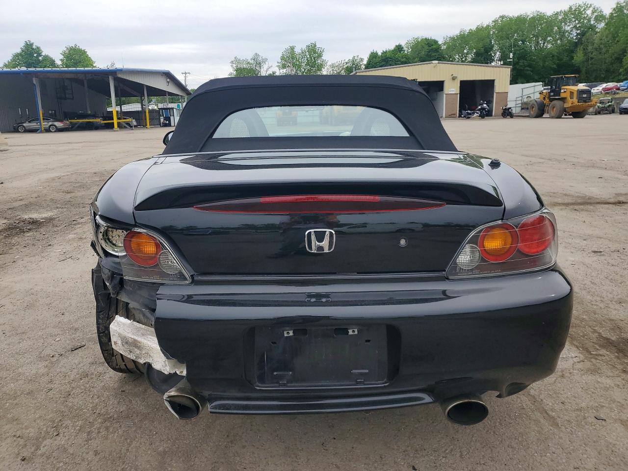 2004 Honda S2000 Black vin: JHMAP21424S000992