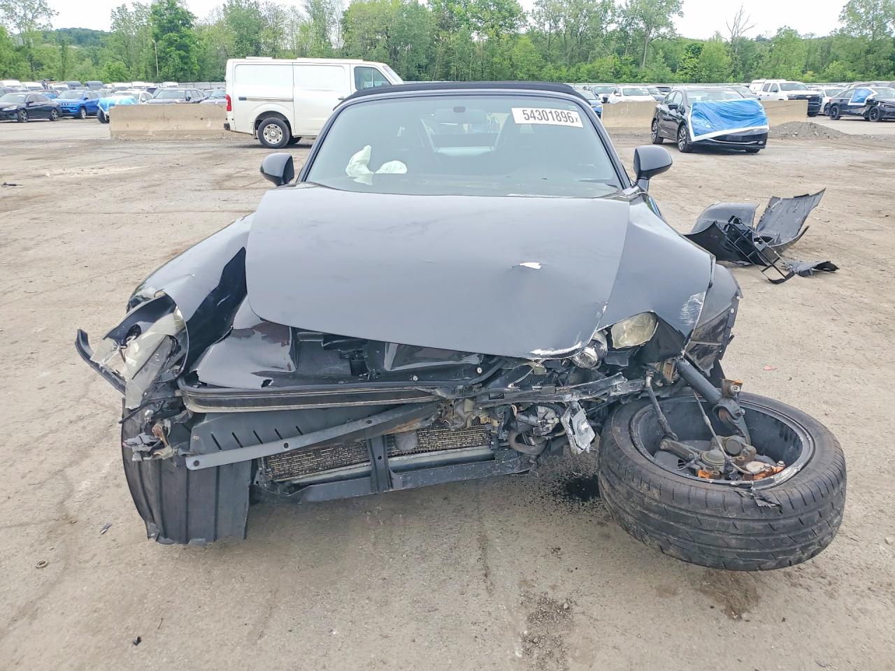 2004 Honda S2000 Black vin: JHMAP21424S000992