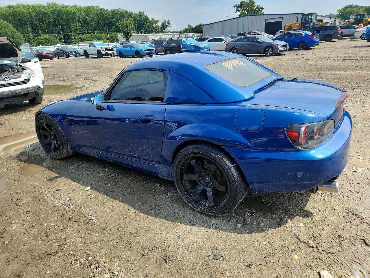 2005 Honda S2000 Blue vin: JHMAP21425S004901