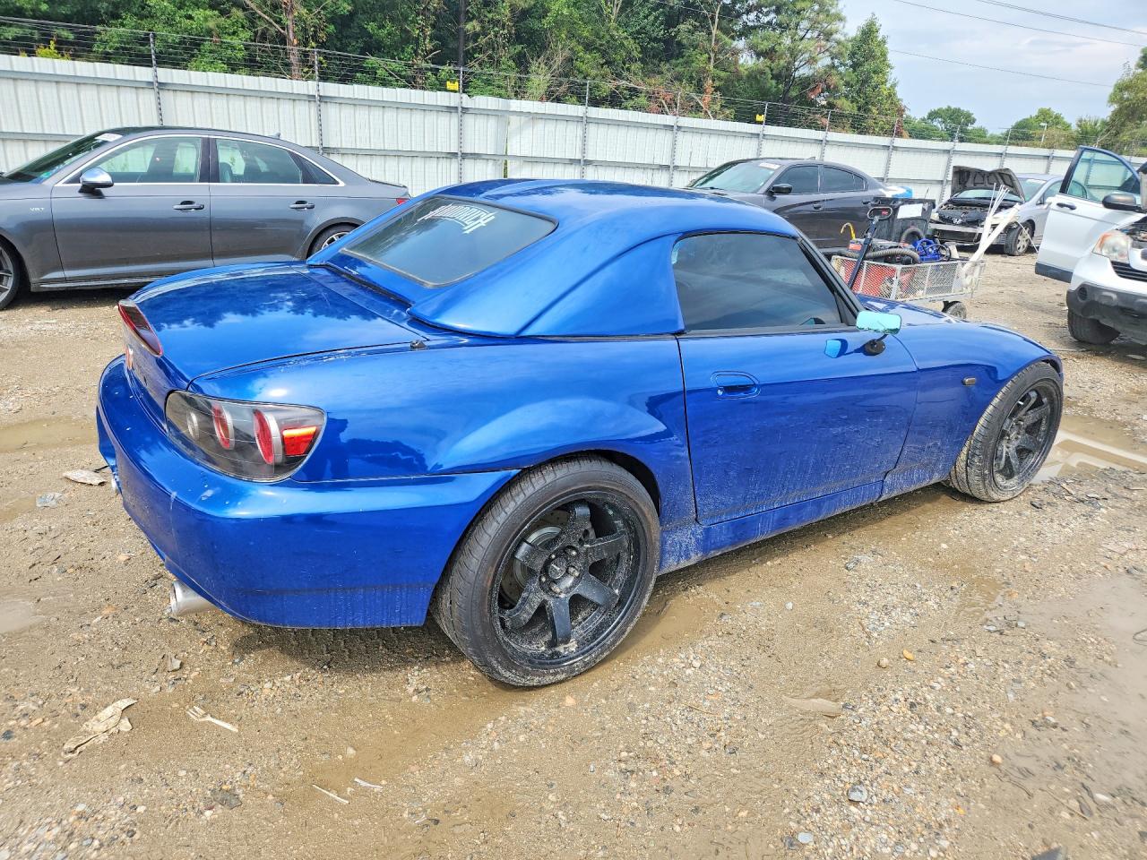 2005 Honda S2000 Blue vin: JHMAP21425S004901
