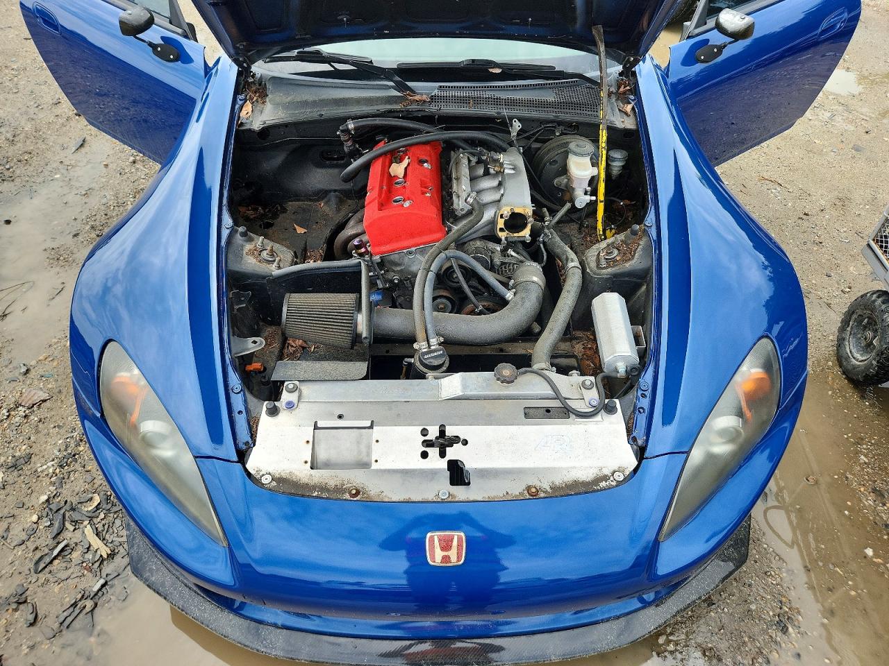 2005 Honda S2000 Blue vin: JHMAP21425S004901