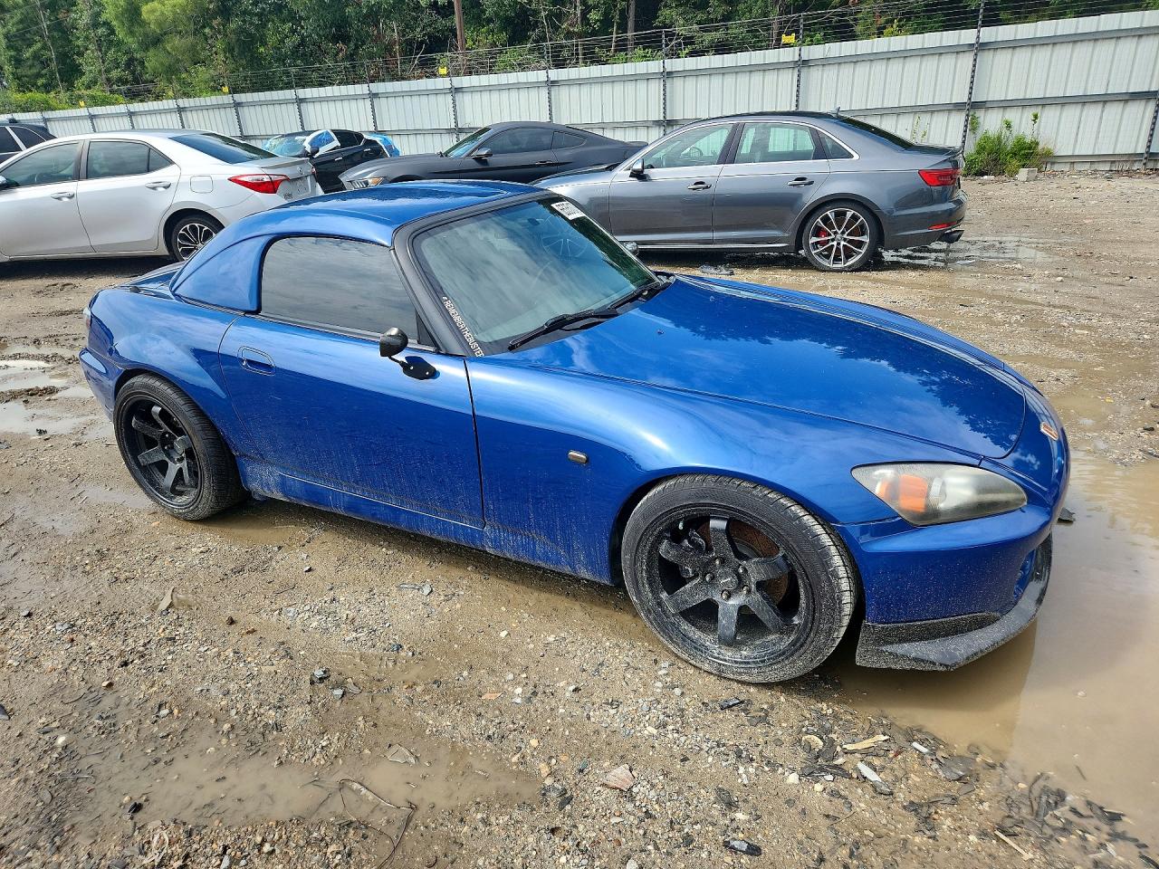 2005 Honda S2000 Blue vin: JHMAP21425S004901