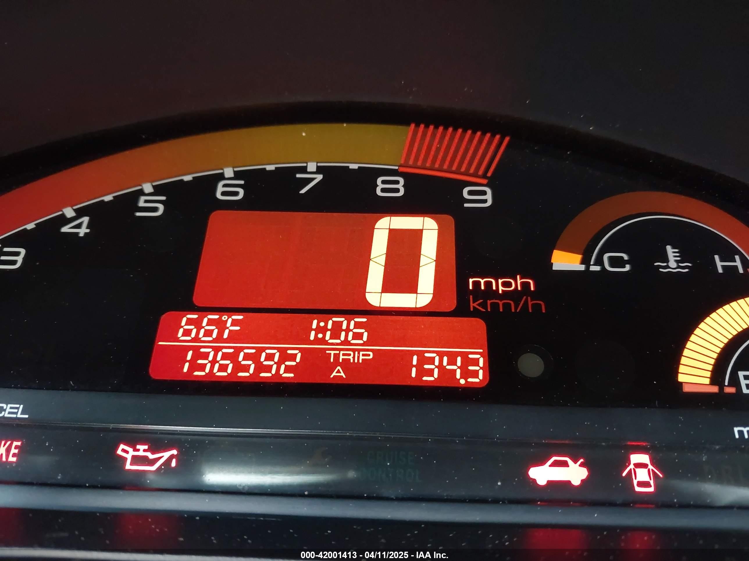2007 Honda S2000   Red vin: JHMAP21427S002357