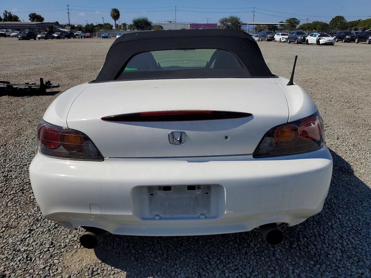 2007 Honda S2000 White vin: JHMAP21427S004819