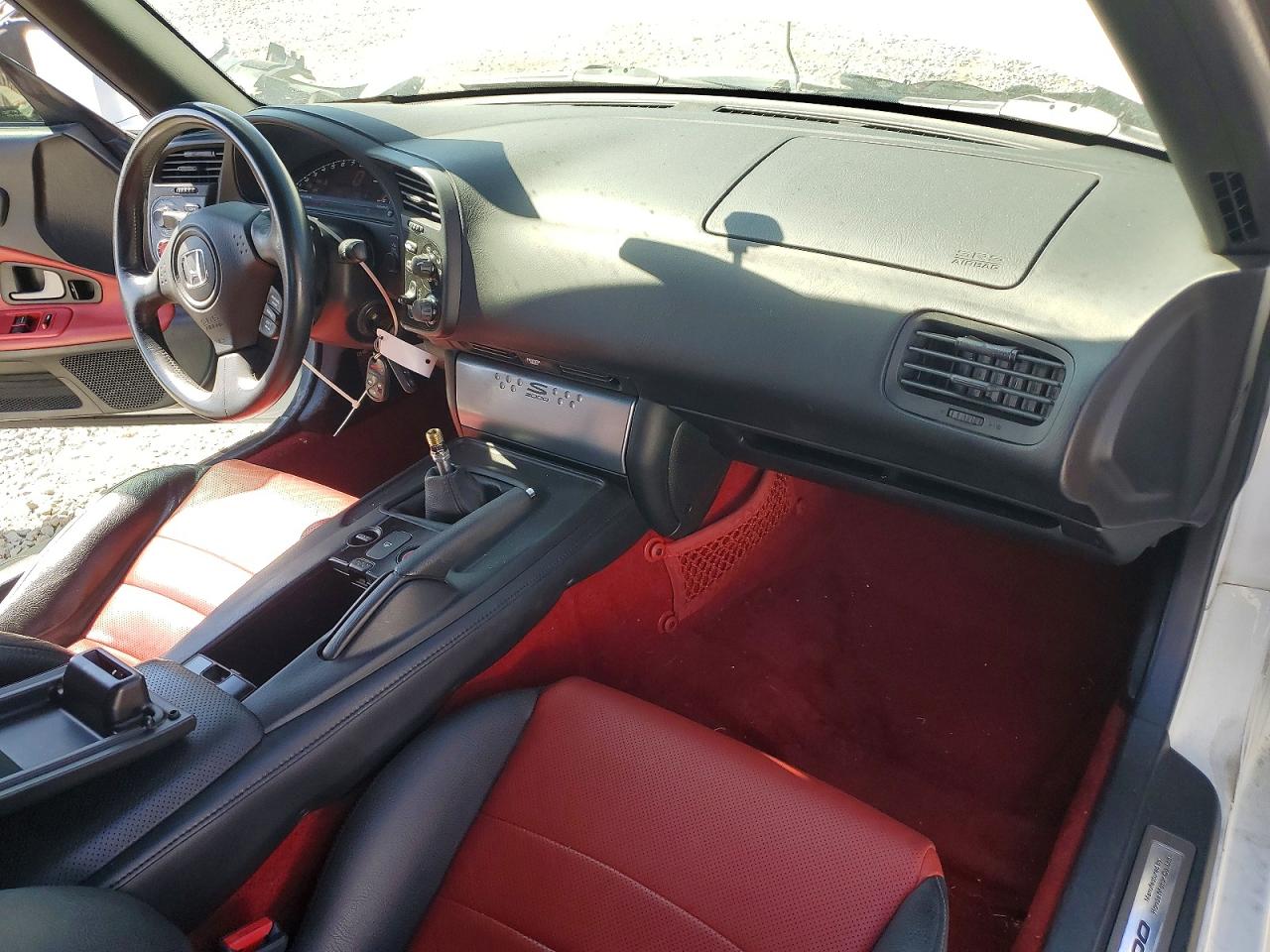 2007 Honda S2000 White vin: JHMAP21427S004819