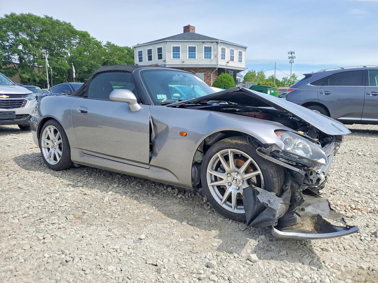 2005 Honda S2000 Gray vin: JHMAP21435S005264